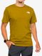 Bombažna majica The North Face S/S Redbox Tee - moss green/tnf black