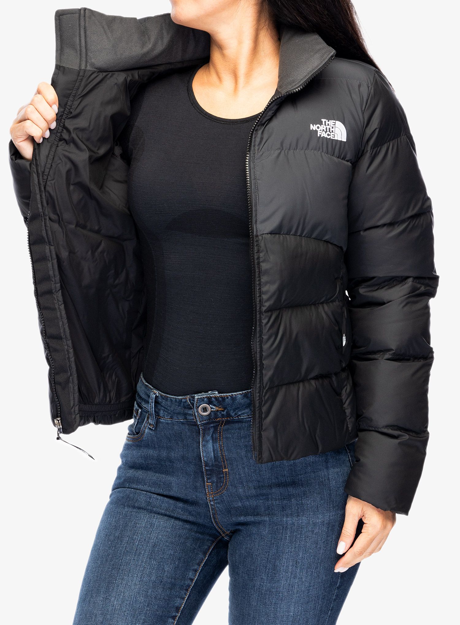 Ženska jakna The North Face Saikuru Jacket - tnf black/asphalt grey