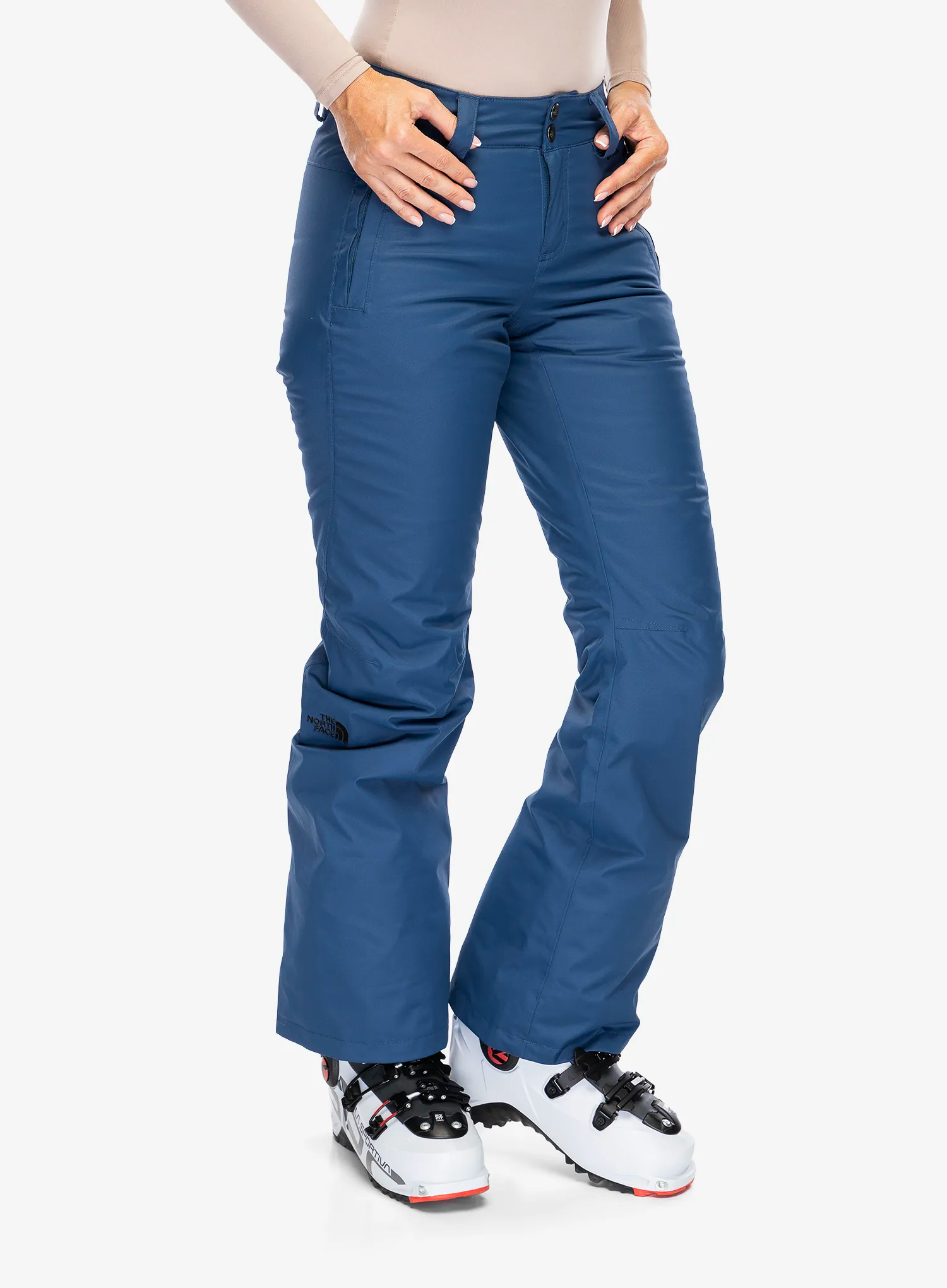 Ženske smučarske hlače The North Face Sally Pant - shady blue