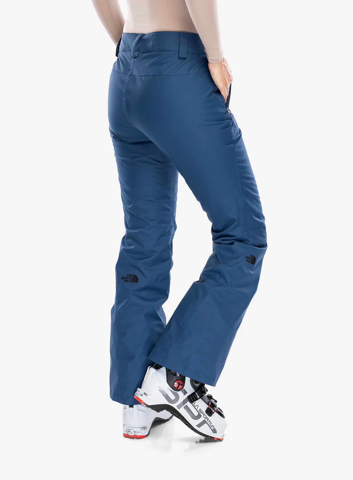 Ženske smučarske hlače The North Face Sally Pant - shady blue