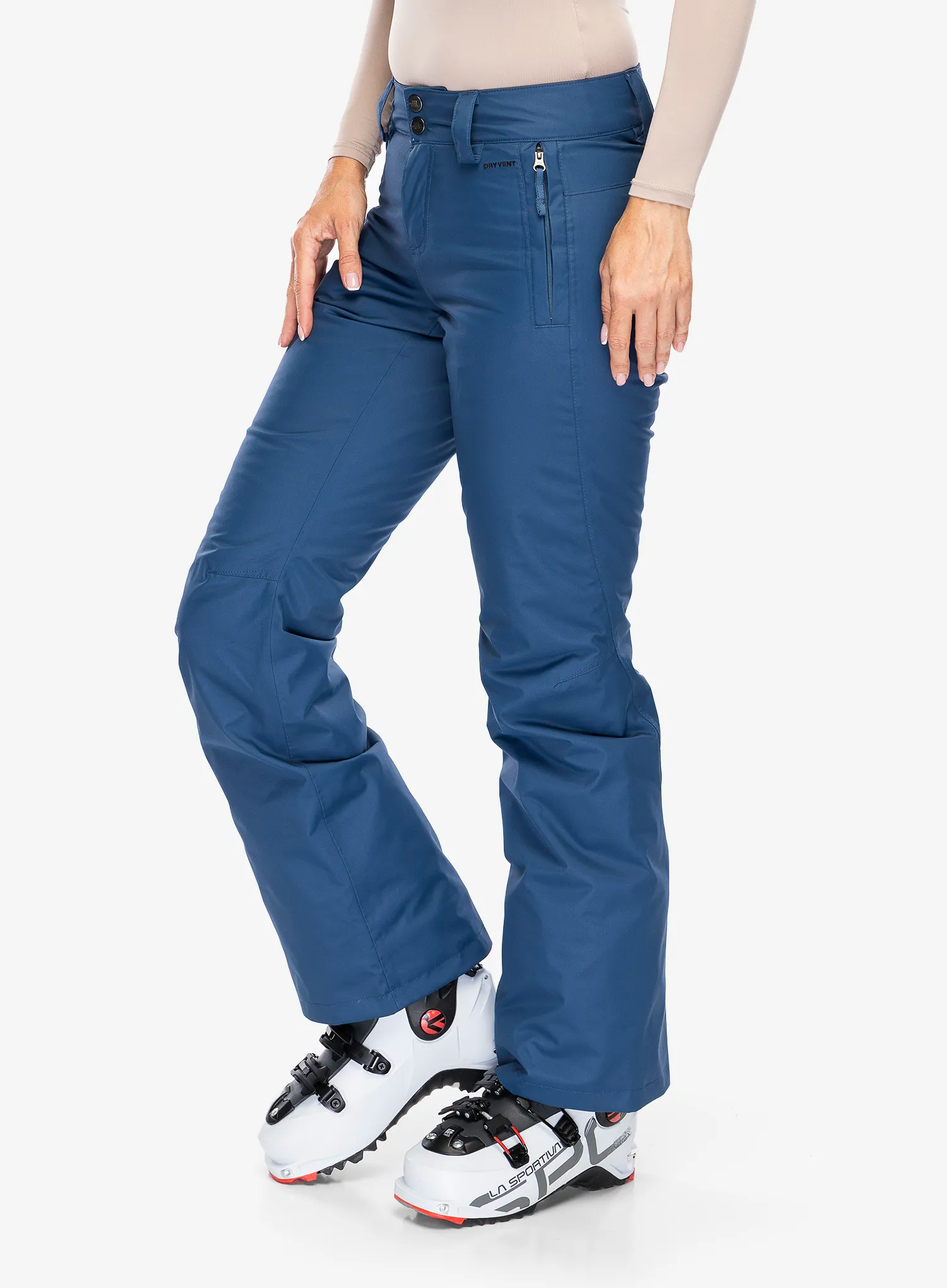 Ženske smučarske hlače The North Face Sally Pant - shady blue