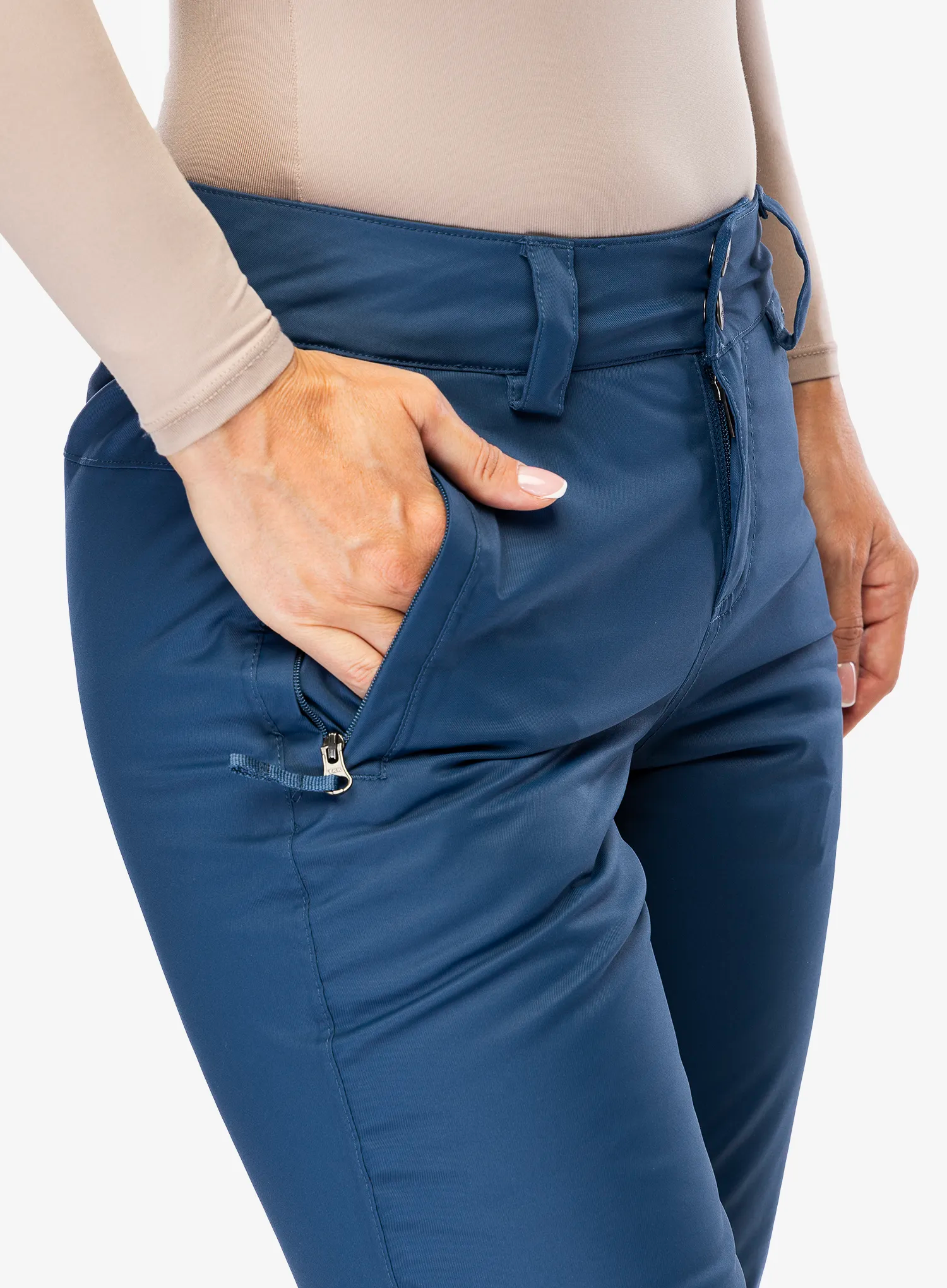 Ženske smučarske hlače The North Face Sally Pant - shady blue