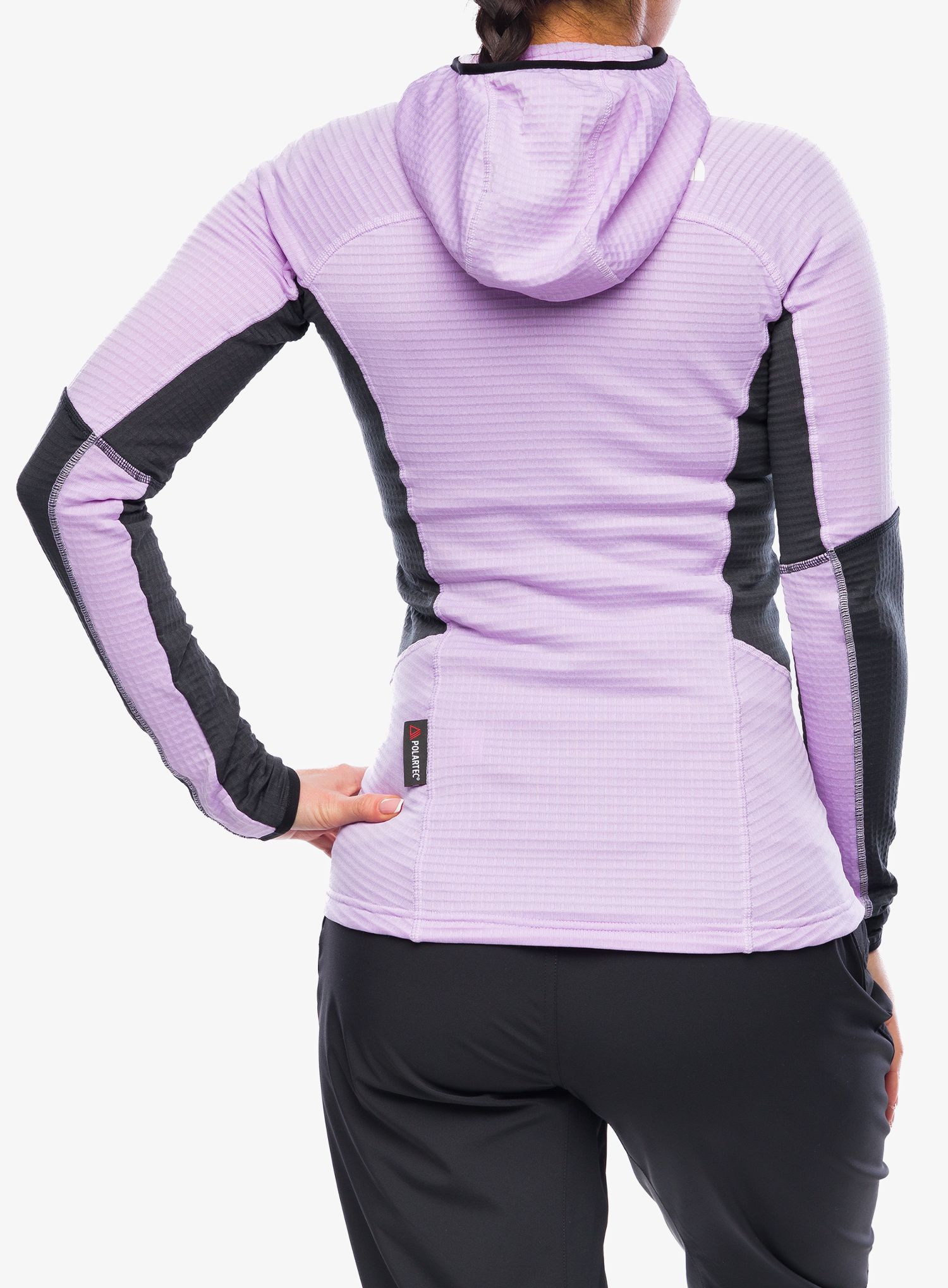 Ženska jopica The North Face Stormgap Powergrid Hoodie - lite lilac/grey