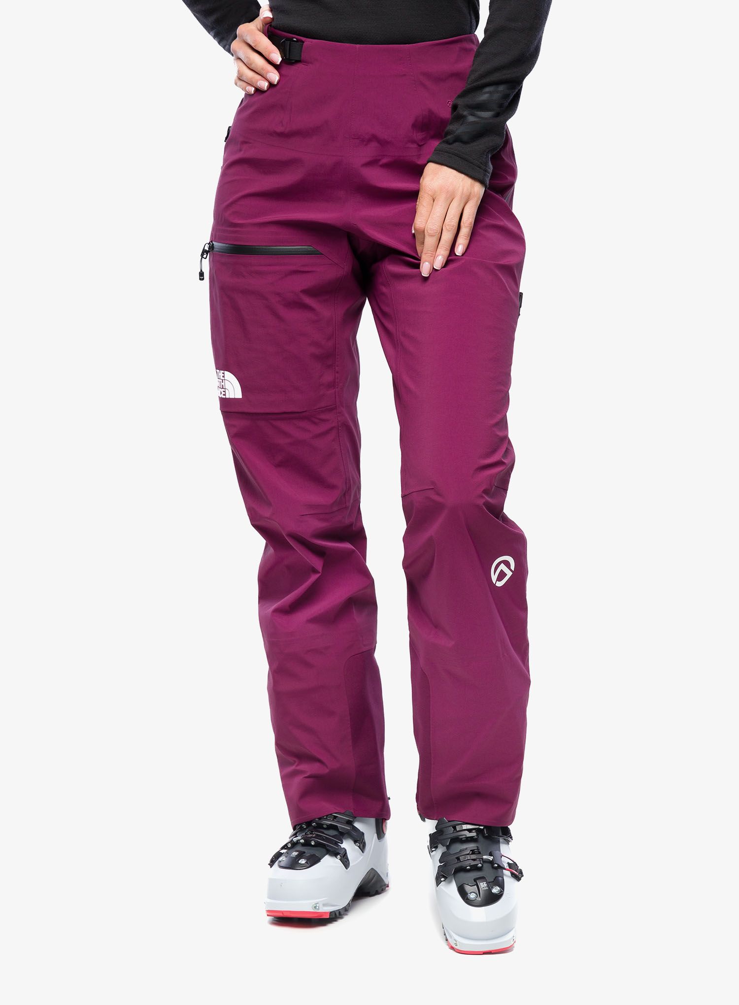 Ženske pohodniške hlače The North Face Summit Chamlang FUTURELIGHT Pant - boysenberry