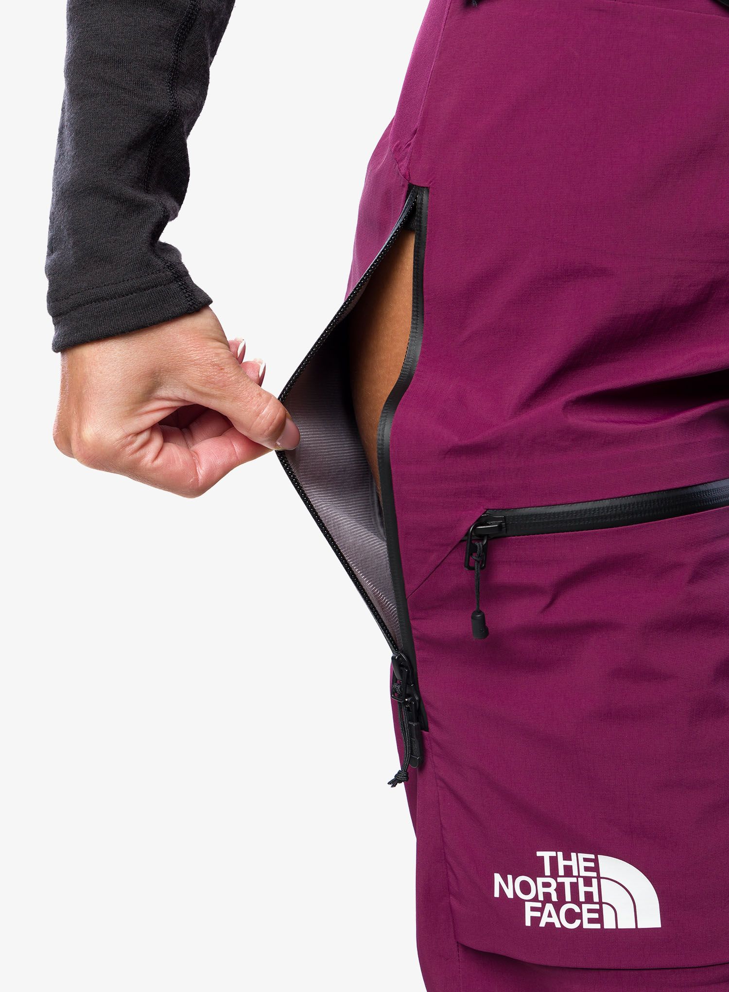 Ženske pohodniške hlače The North Face Summit Chamlang FUTURELIGHT Pant - boysenberry