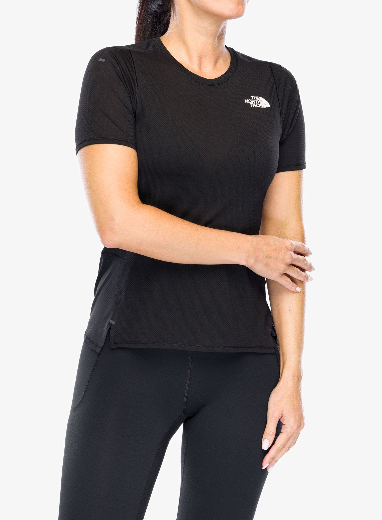 Ženska tekaška majica The North Face Summit High Trail S/S - tnf black