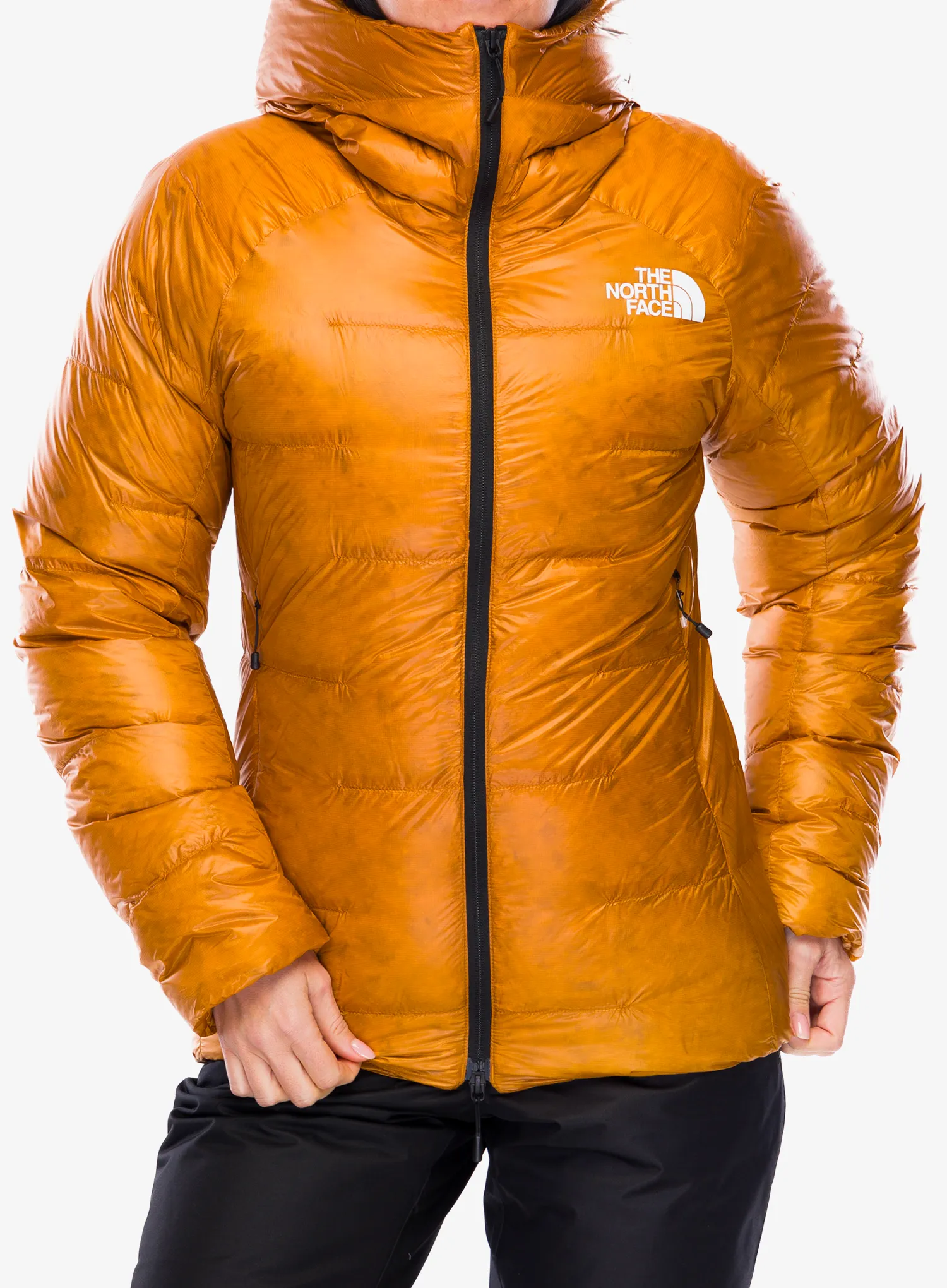 Ženska puhovka The North Face Summit Pumori Down Parka - iron citrus