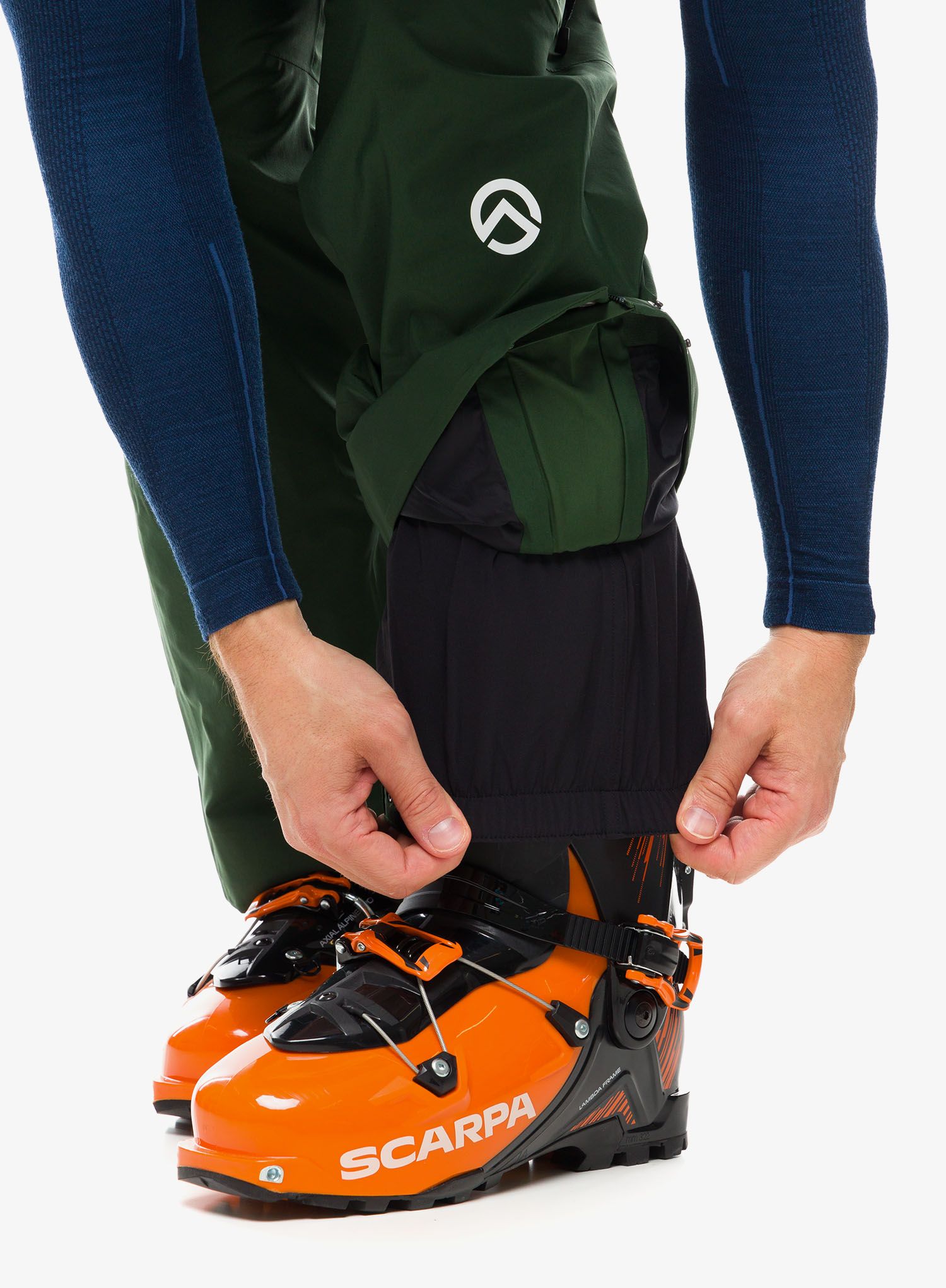 Nepremočljive hlače The North Face Summit Tsirku GTX Pro Bib - pine needle