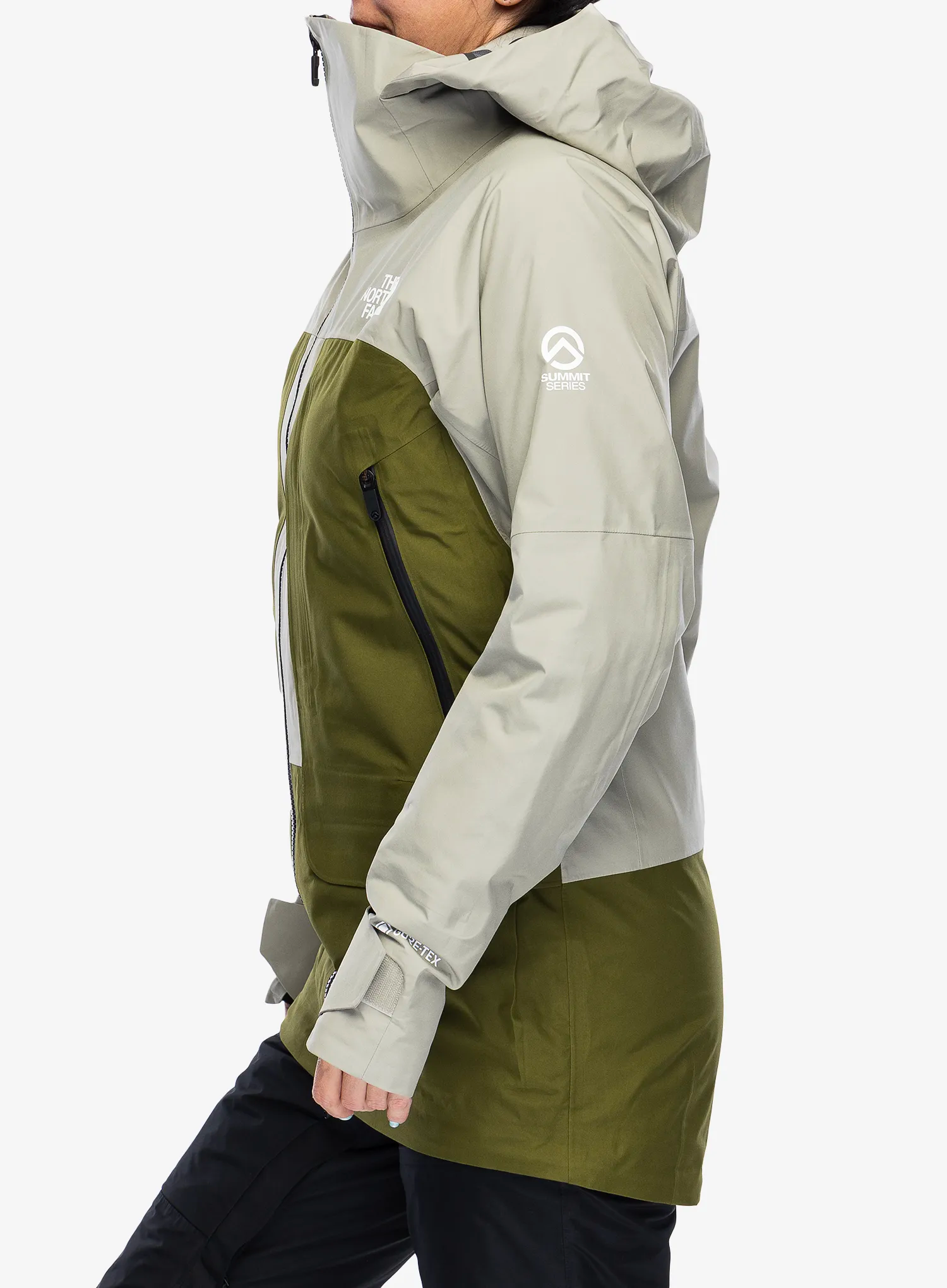 Ženske GORE-TEX jakna The North Face Summit Verbier GTX Jacket - clay grey/forest olive