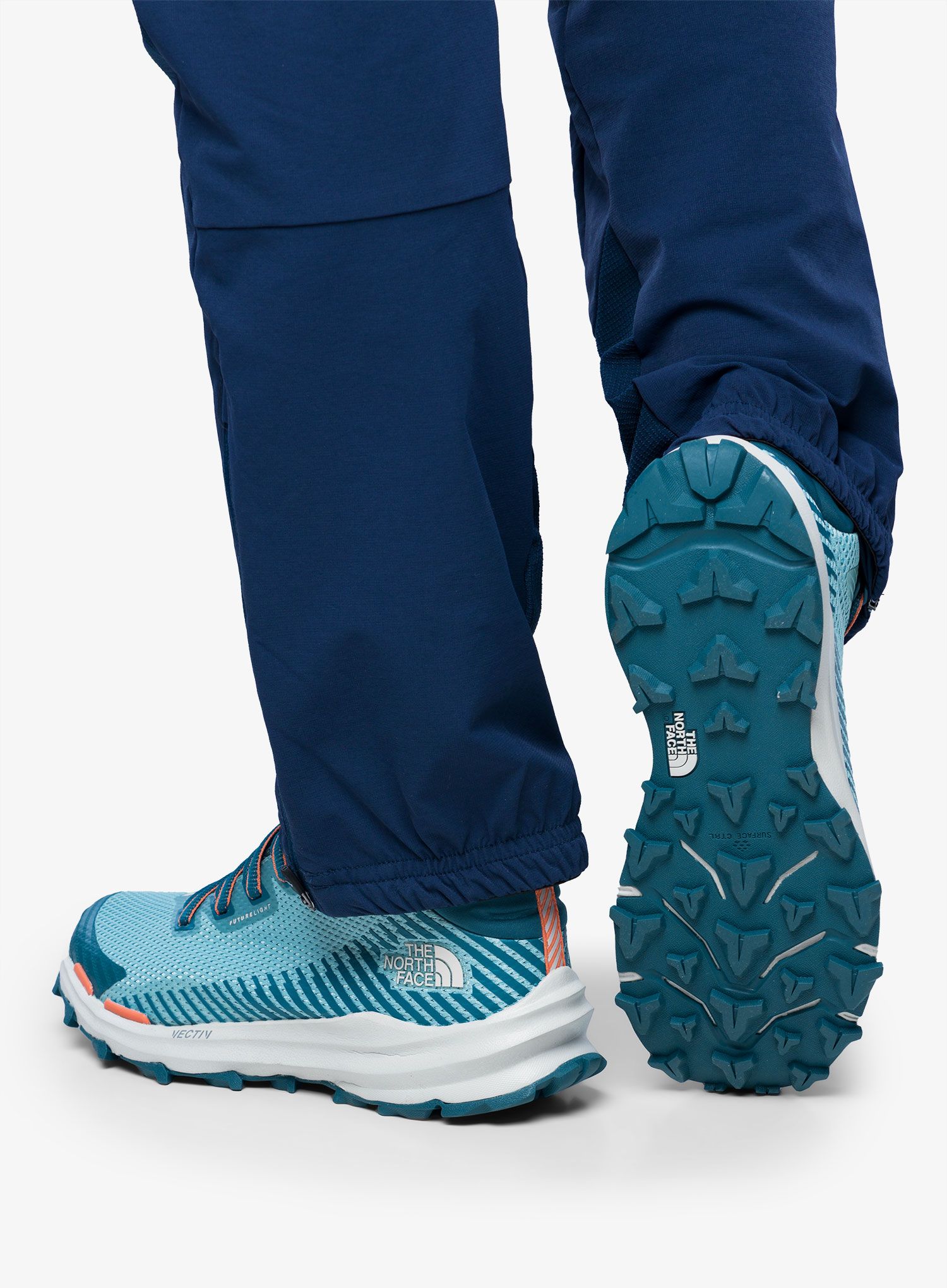 Ženski čevlji The North Face Vectiv Fastpack Mid Futurelight - reef/coral