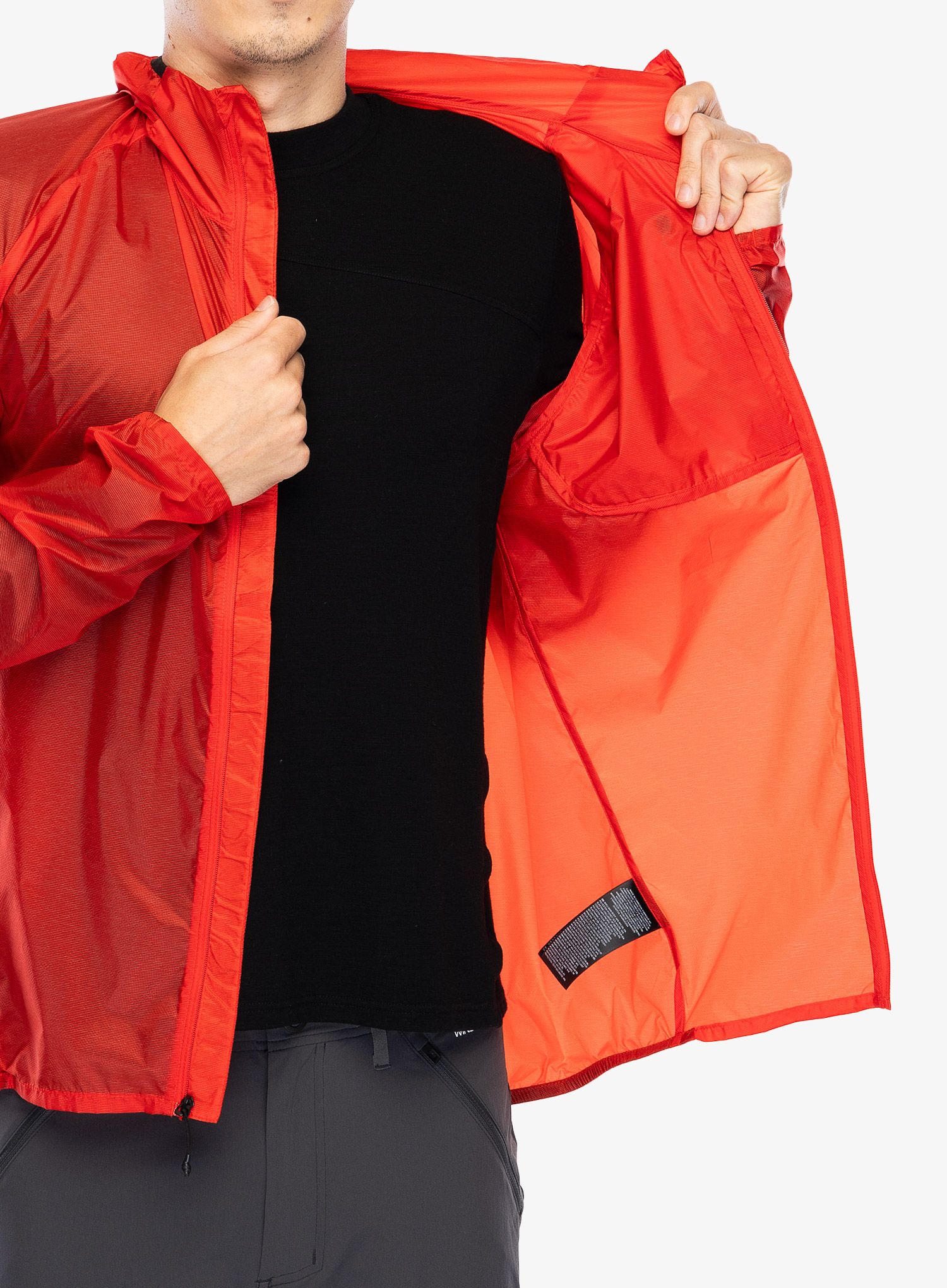 Vetrovka The North Face Windstream Shell - high risk red