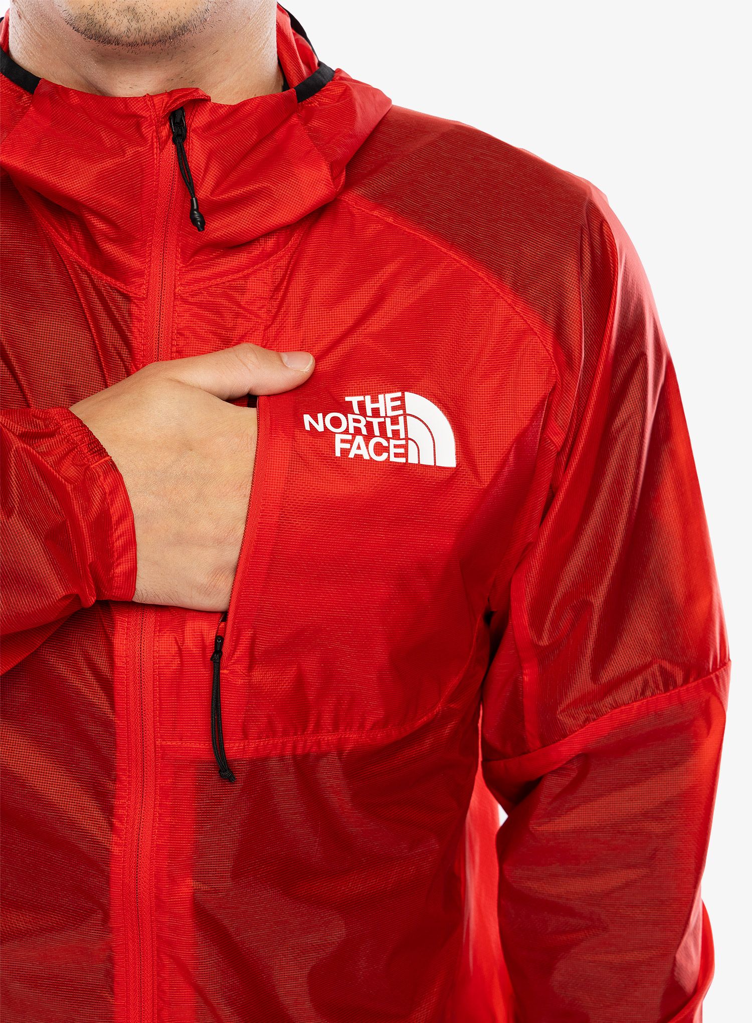 Vetrovka The North Face Windstream Shell - high risk red