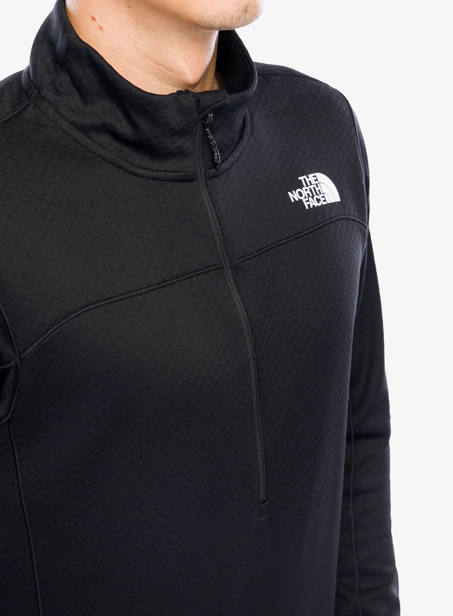 Puloverji brez kapuce The North Face Winter Warm Pro 1/4 Zip - tnf black