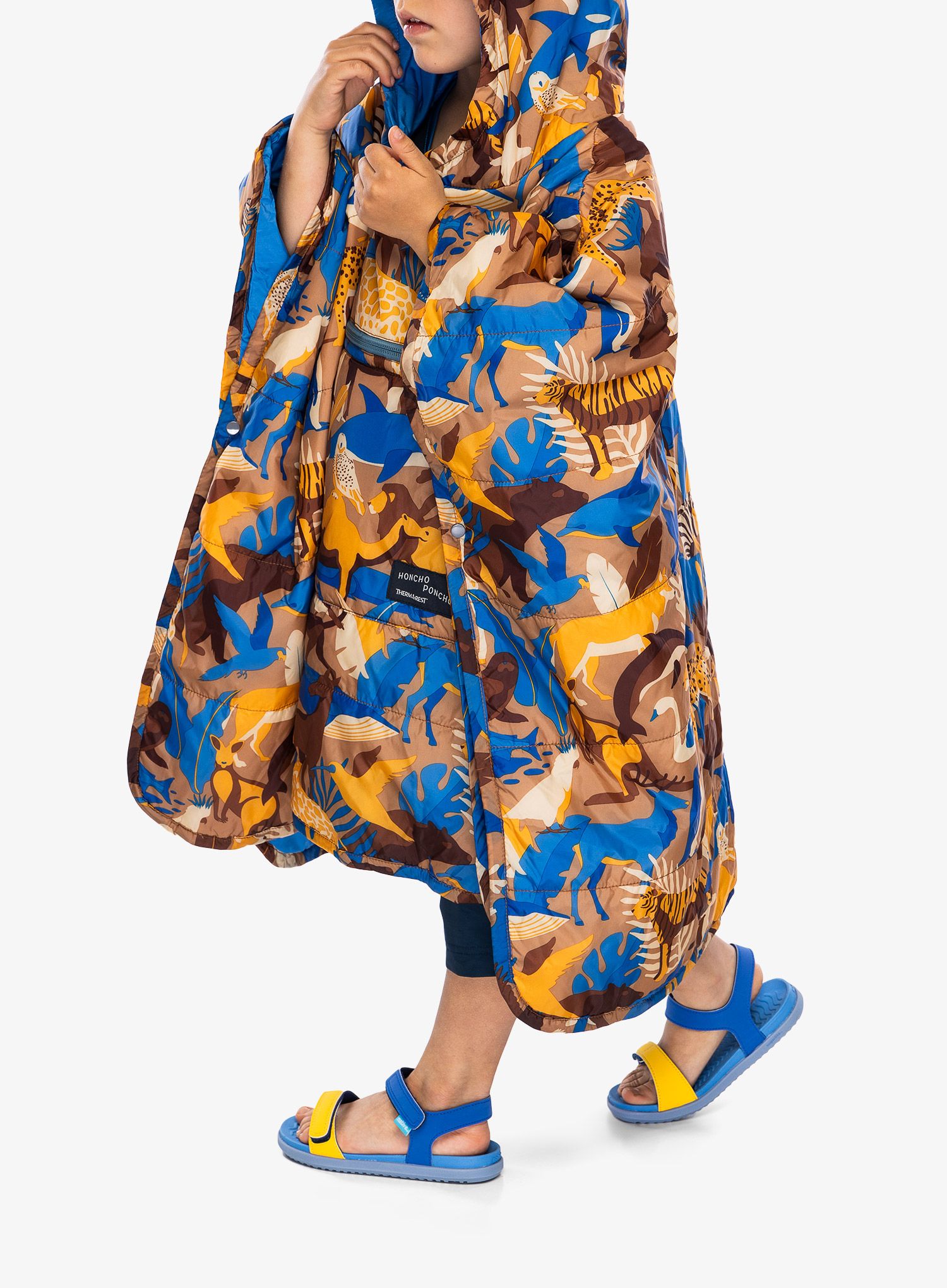 Dežni plašč Therm a Rest Honcho Poncho Kids - animal