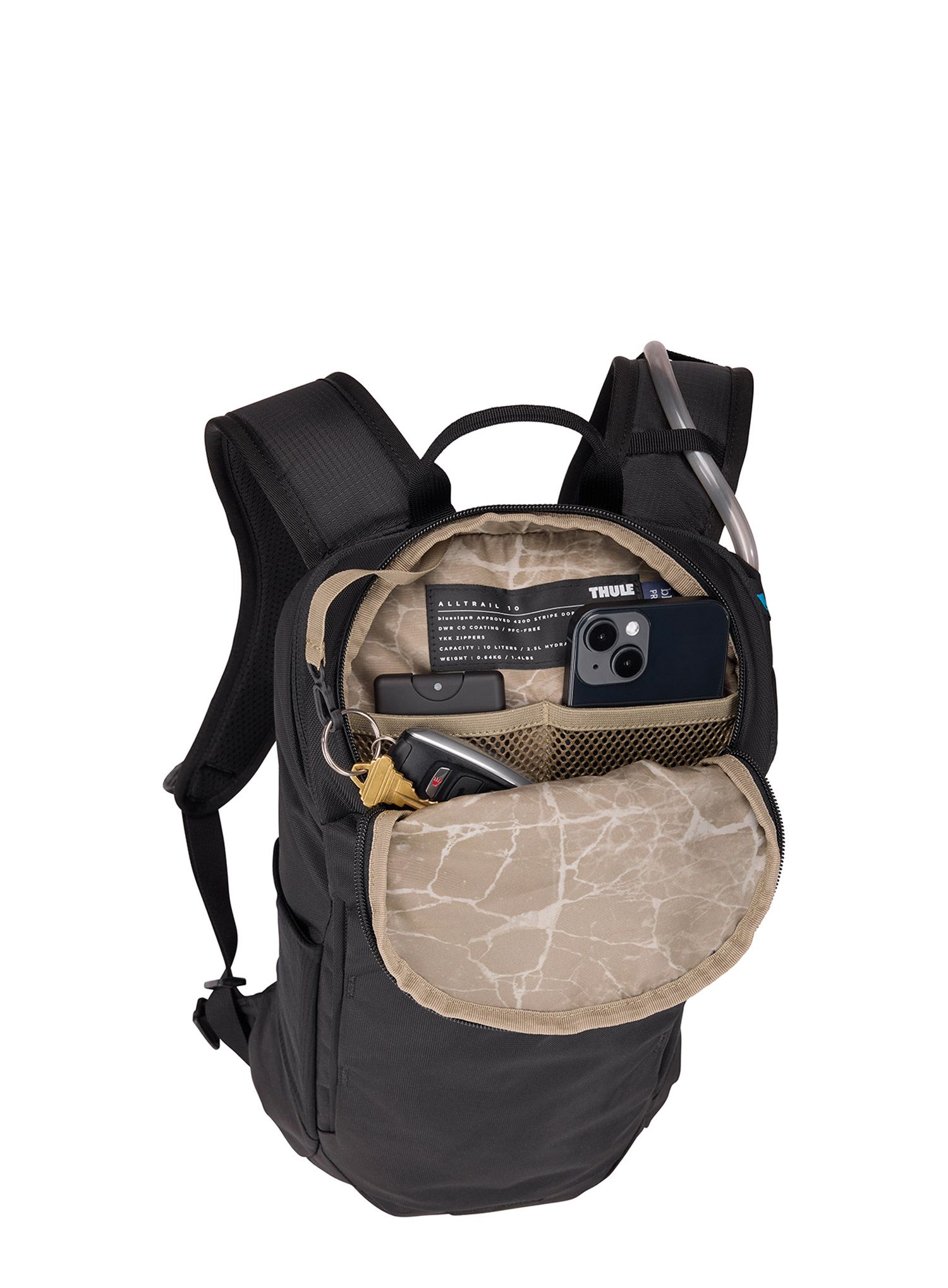 Pohodniški nahrbtnik Thule AllTrail Hydration Backpack 10 L - black