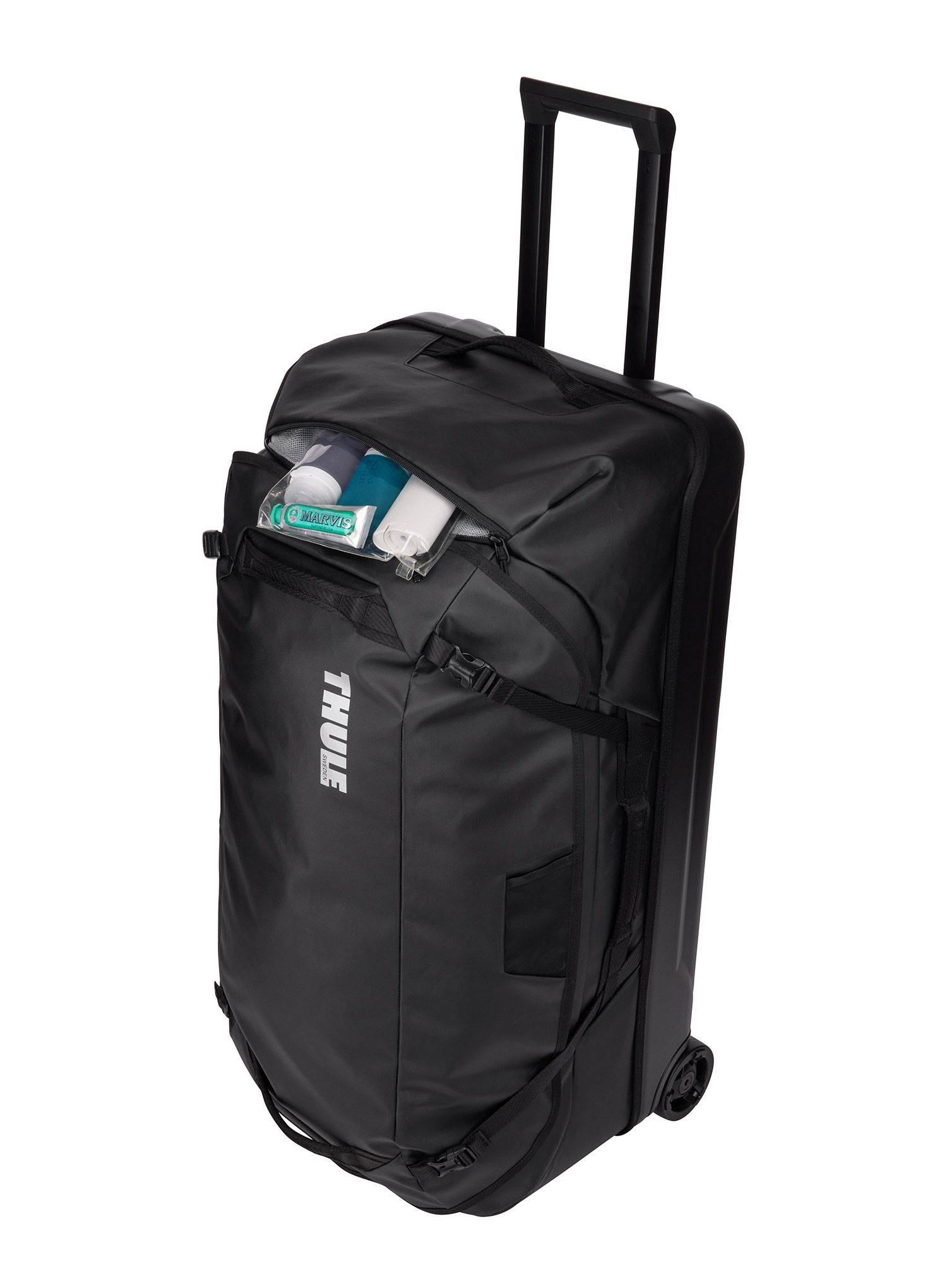 Potovalni kovček Thule Chasm Wheeled Duffel 110 L - black