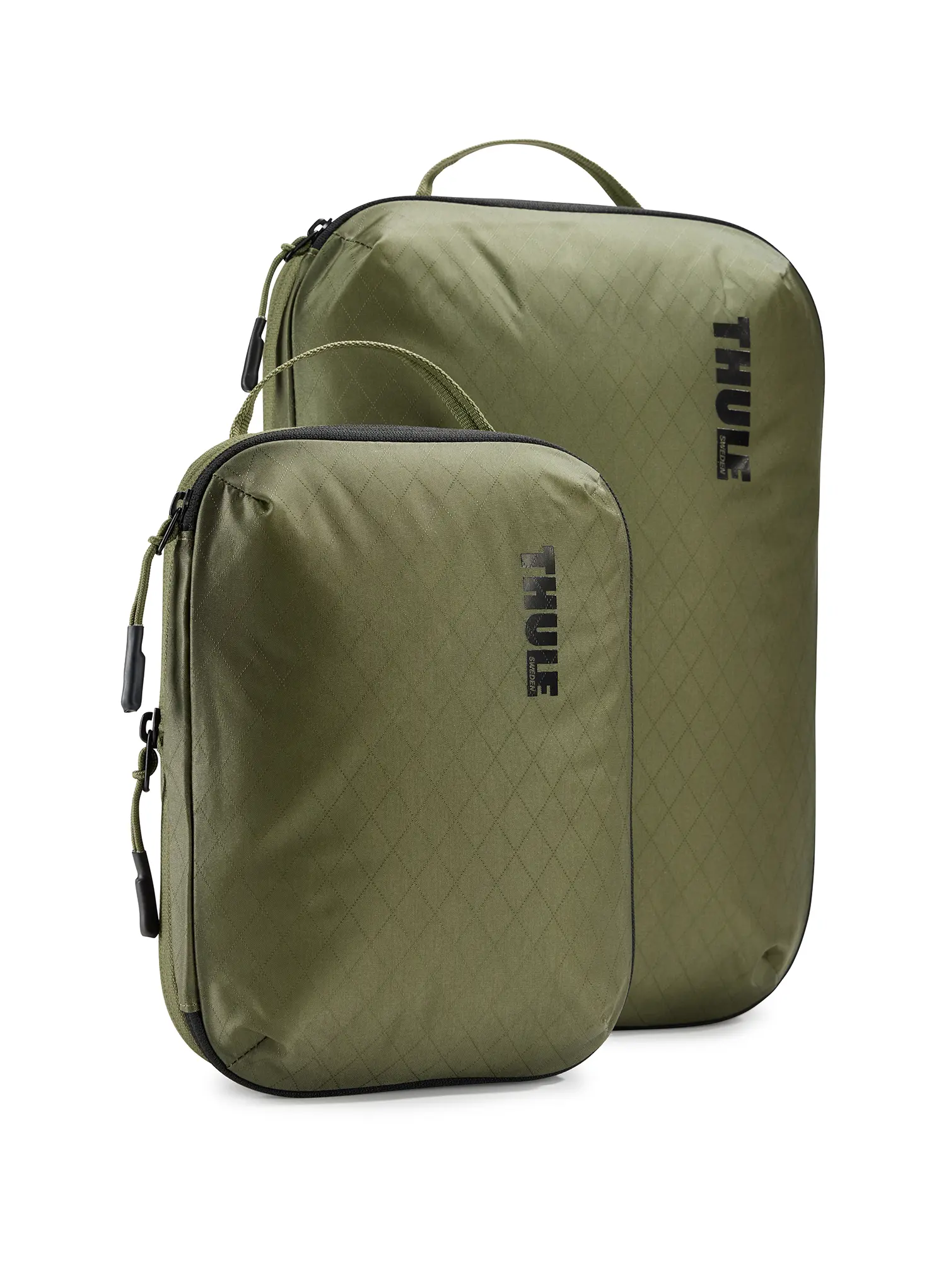 Komplet organizatorjev Thule Compression Cube Set - soft green