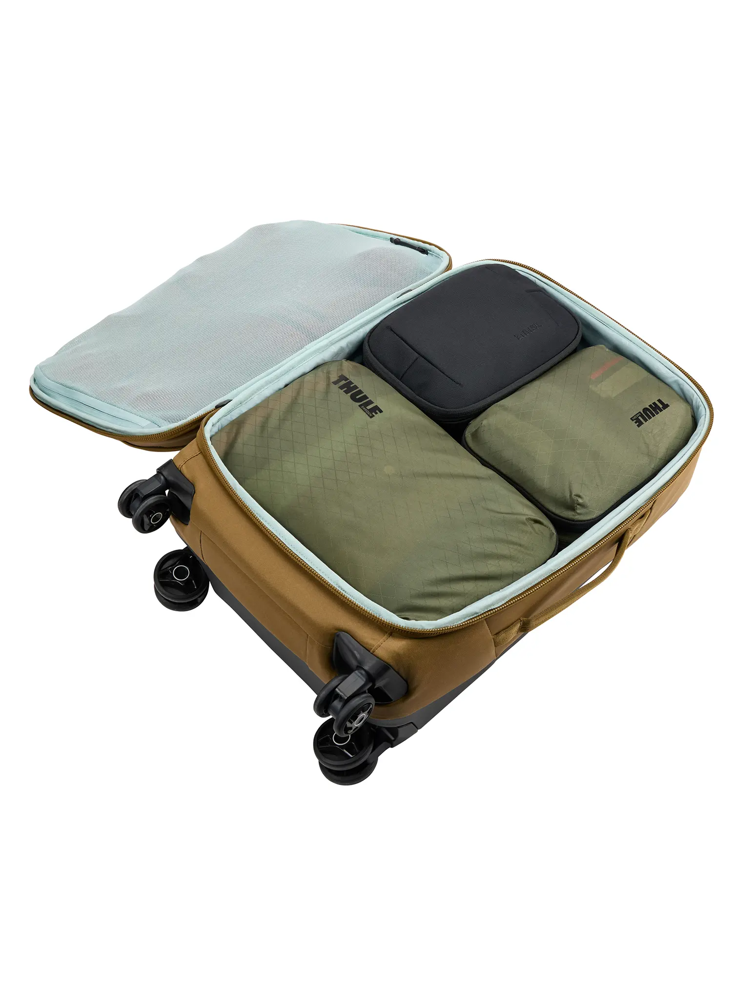 Komplet organizatorjev Thule Compression Cube Set - soft green