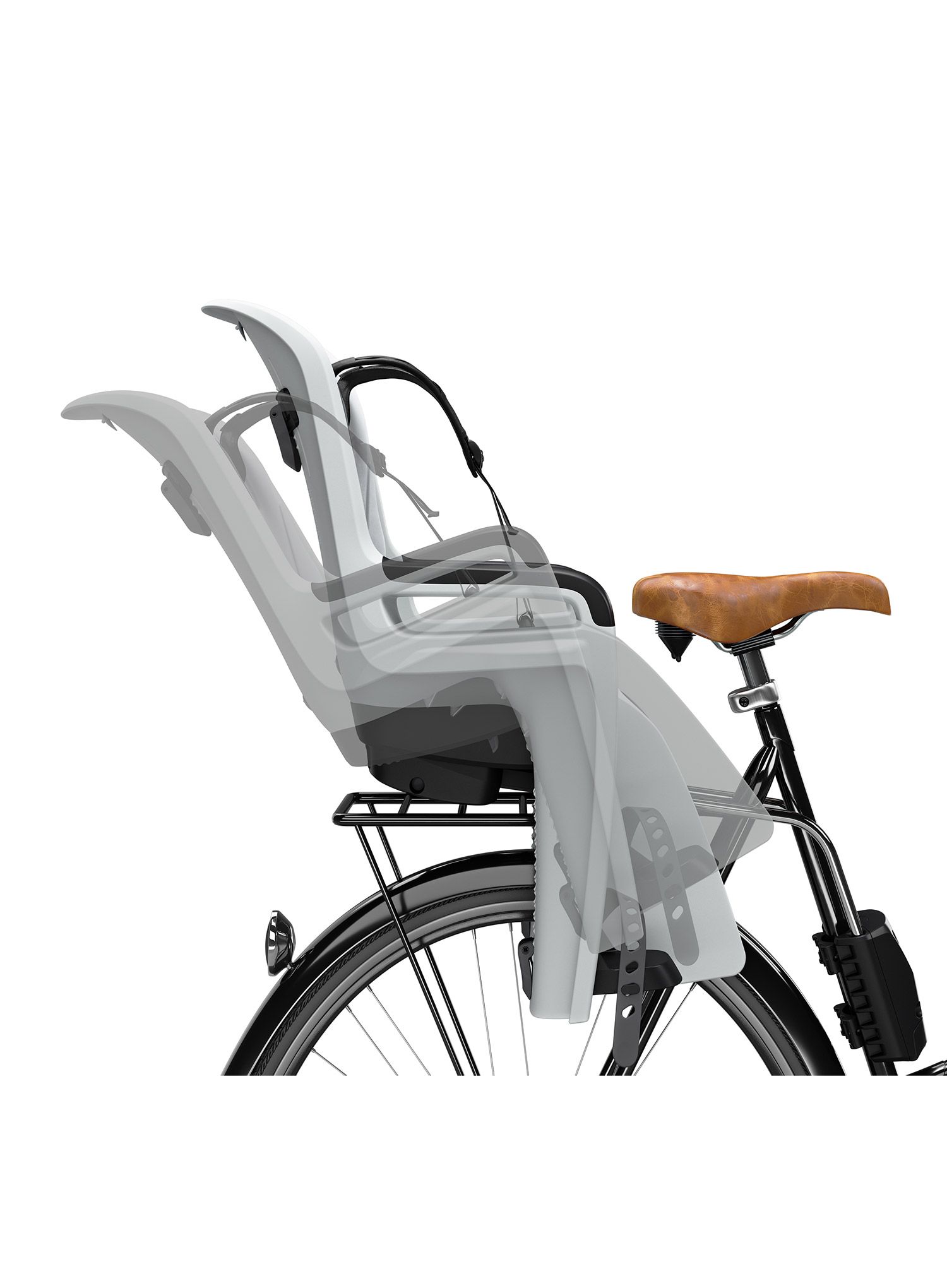 Otroški sedež za kolo Thule Ride Along 2 - light gray