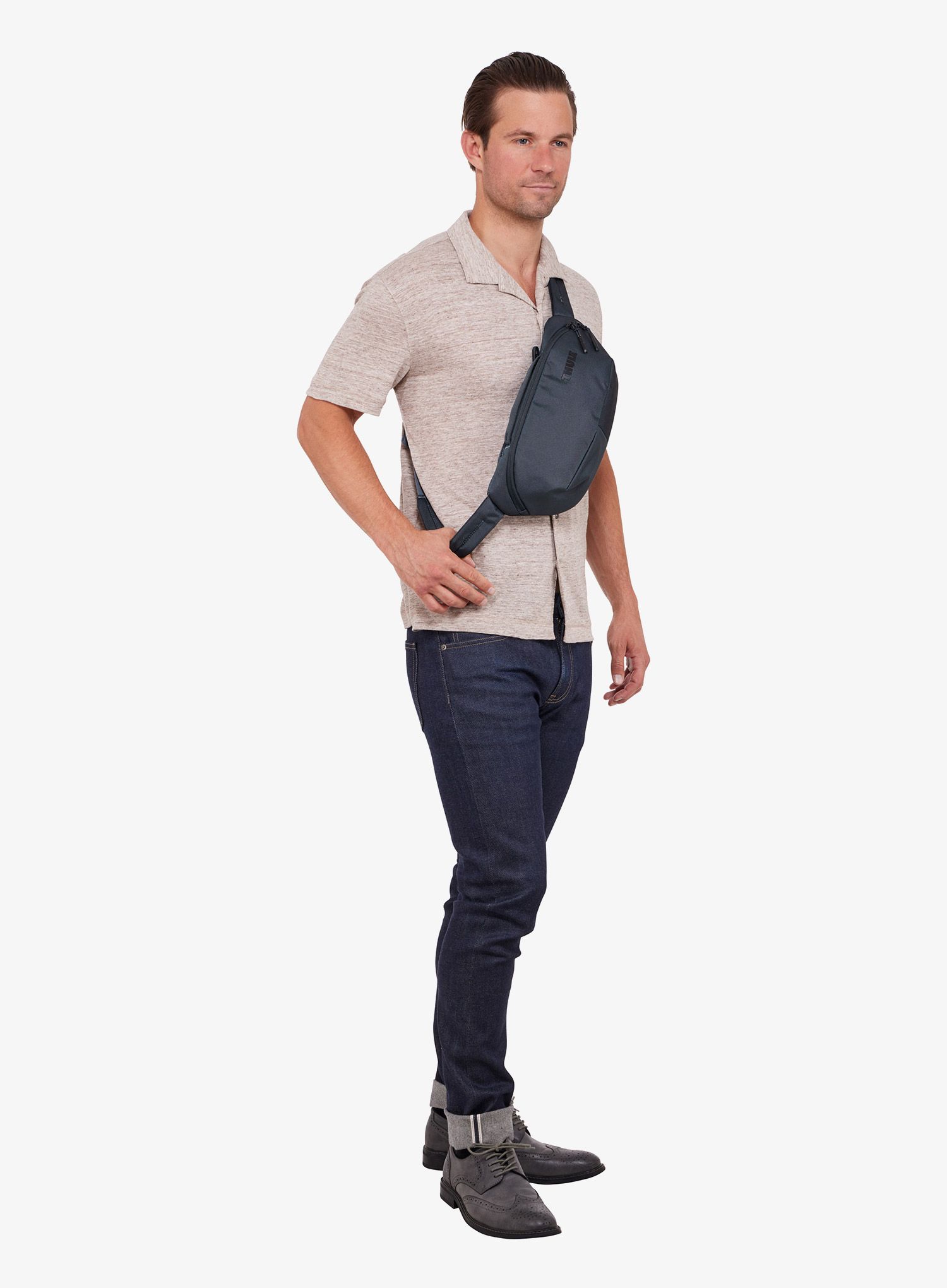 Torbica za okoli pasu Thule Subterra 2 Sling Bag - dark slate