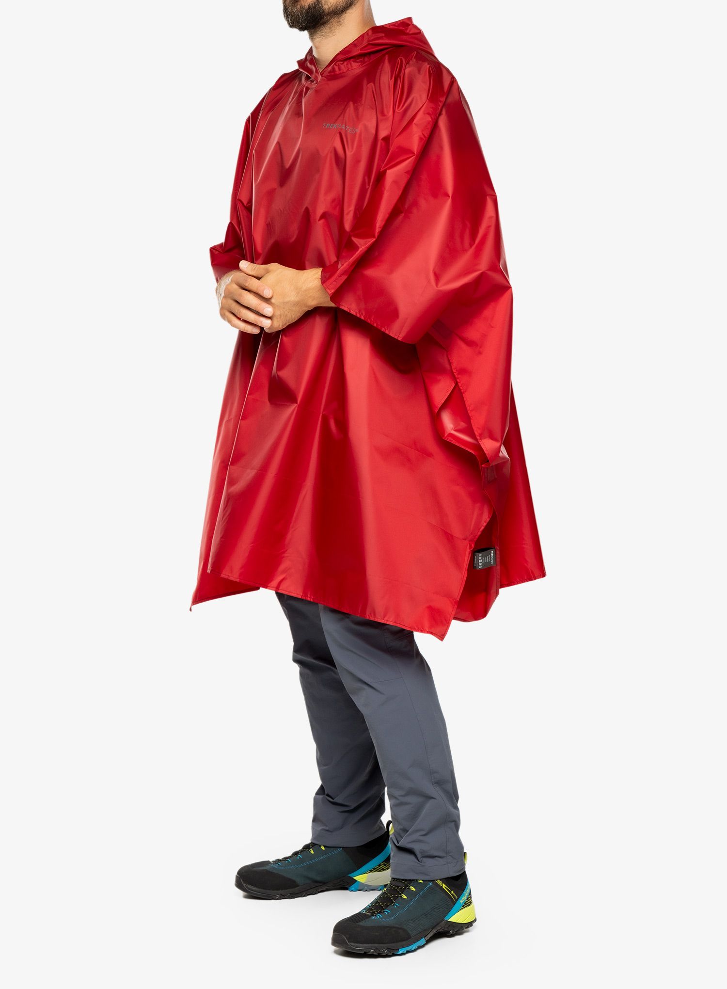 Dežni plašč Trekmates Tour Poncho - chili pepper