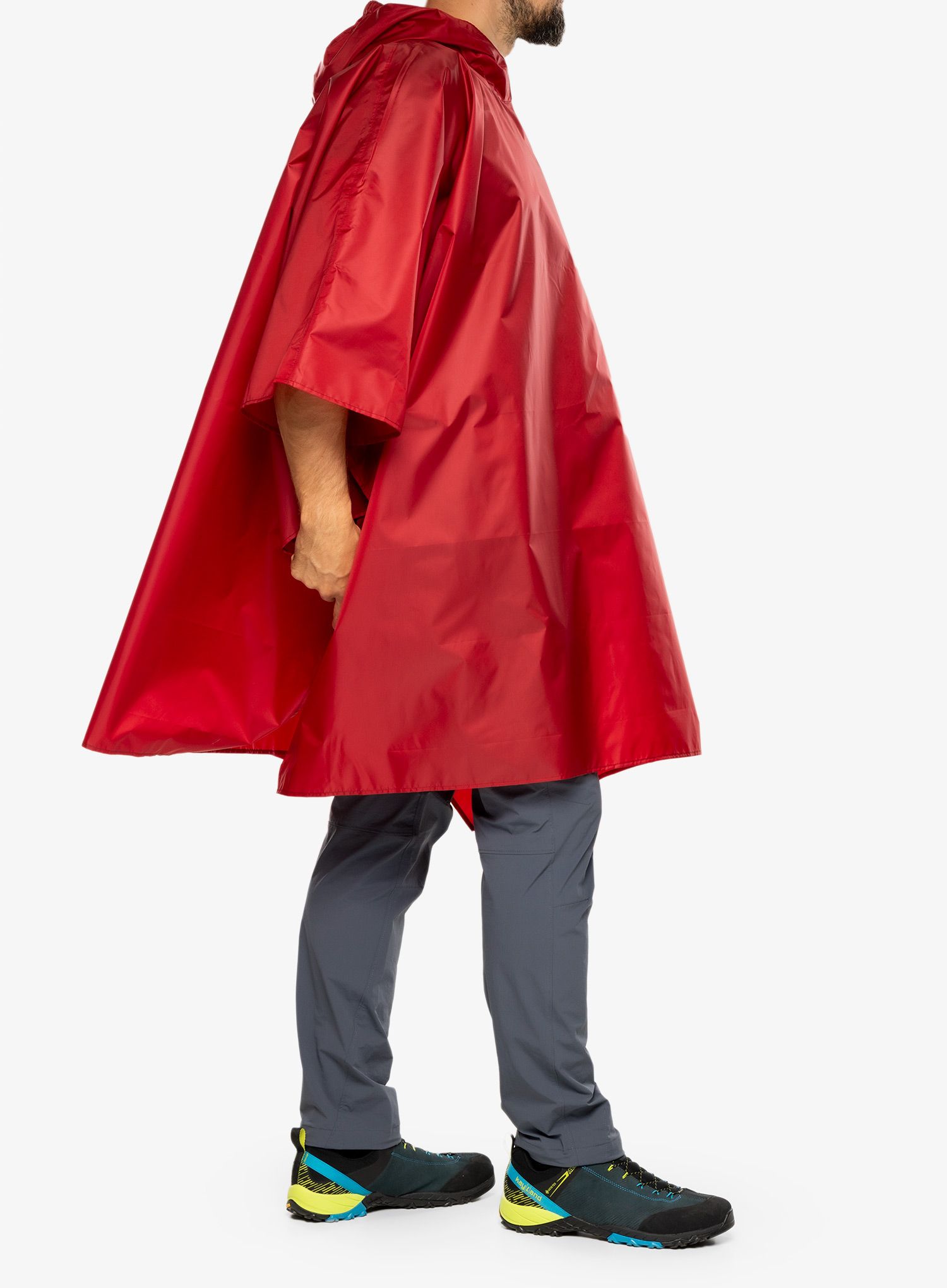 Dežni plašč Trekmates Tour Poncho - chili pepper