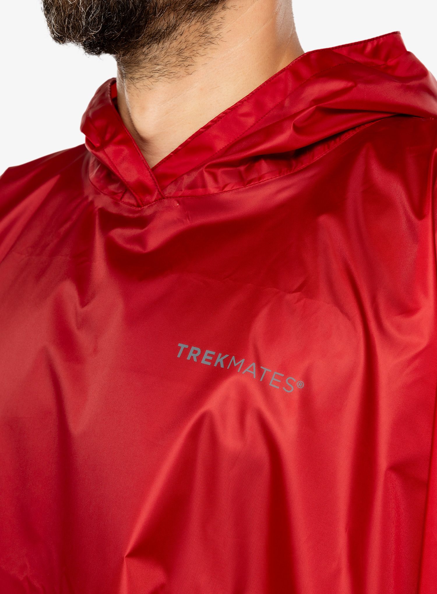 Dežni plašč Trekmates Tour Poncho - chili pepper