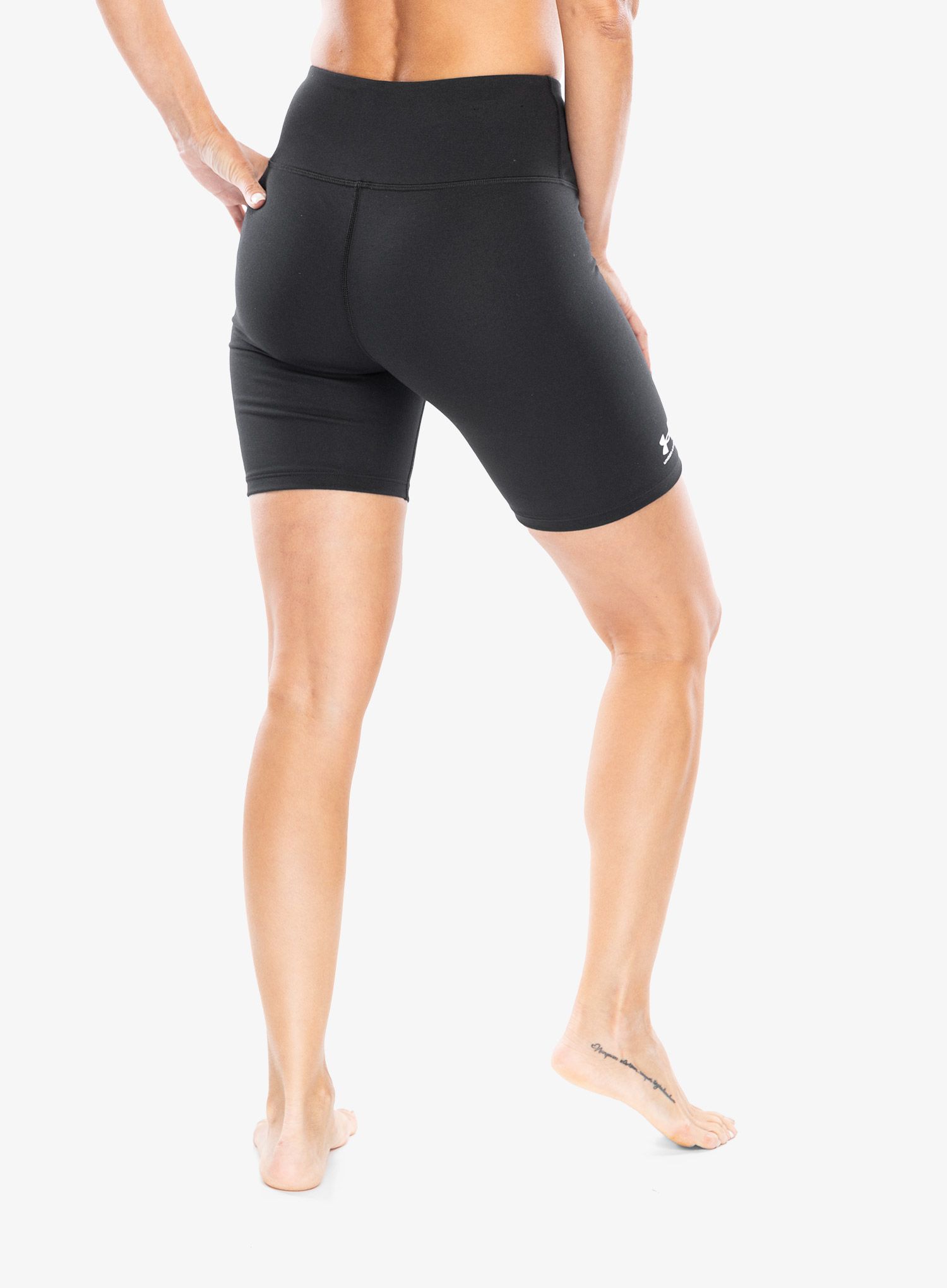 Ženske športne kratke hlače Under Armour Campus 7in Shorts - black/white