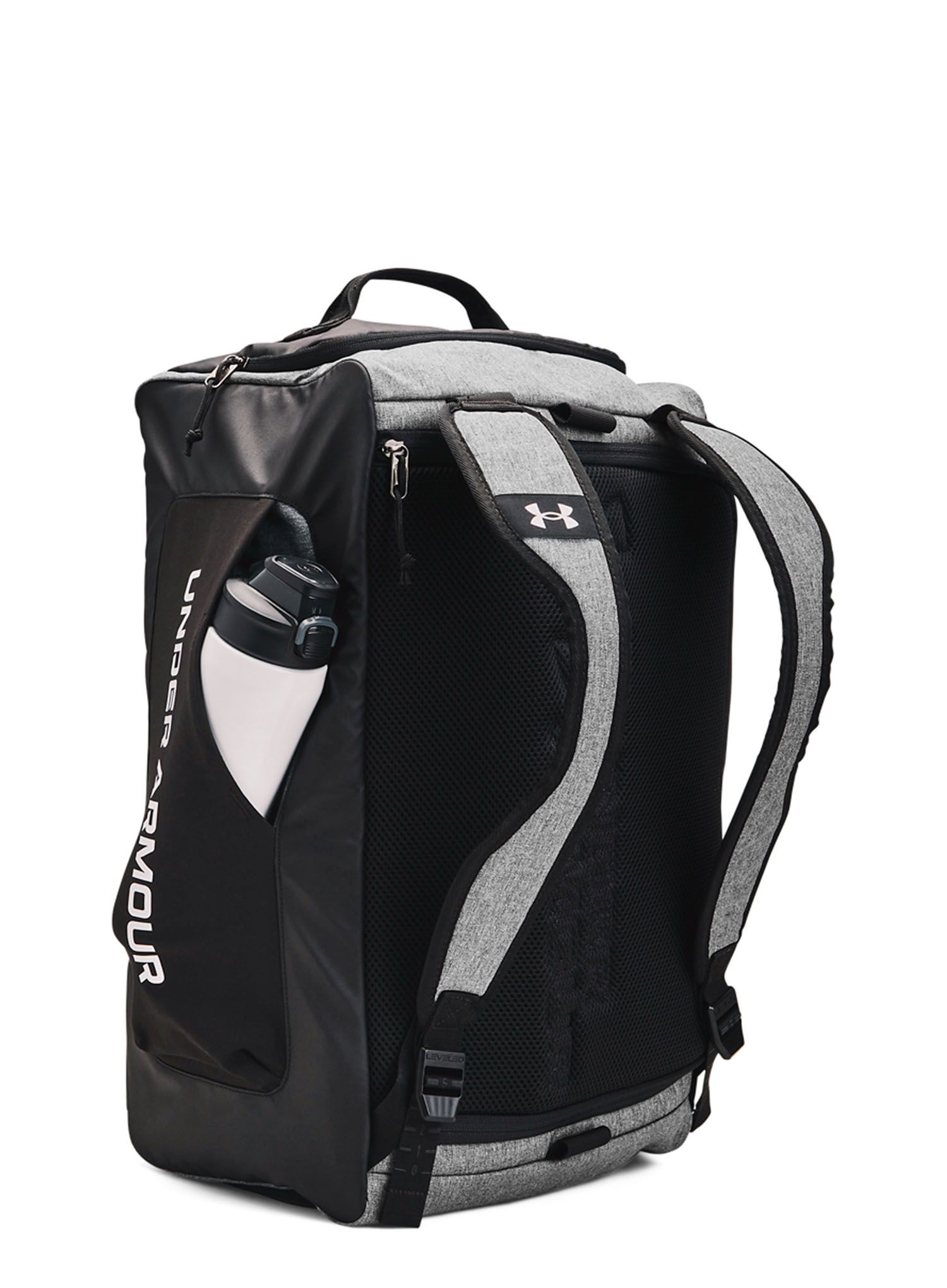 Torba Under Armour Contain Duo Medium BP Duffle - castlerock medium/black/white