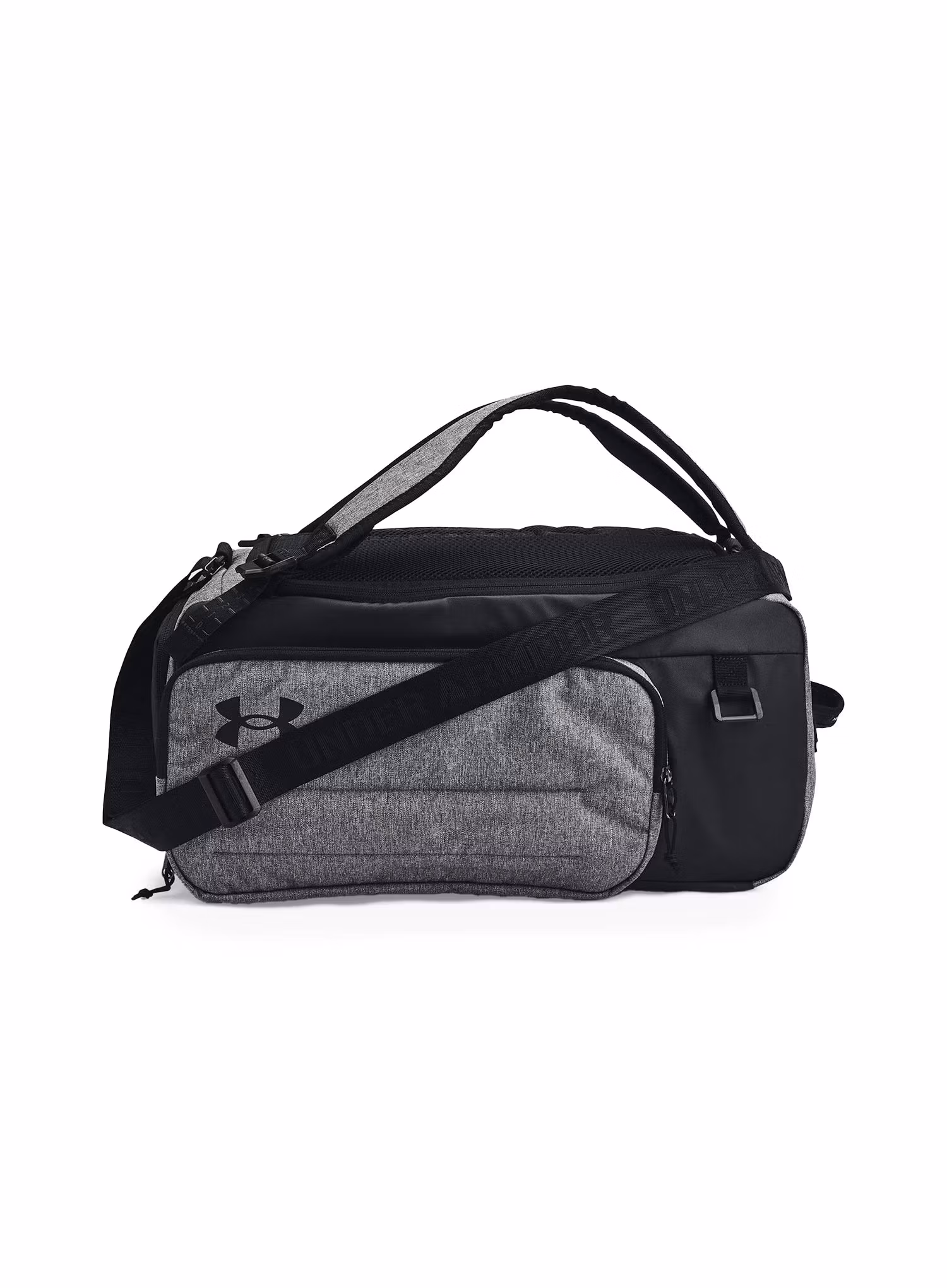 Torba Under Armour Contain Duo Small BP Duffle - castlerock medium/black/white