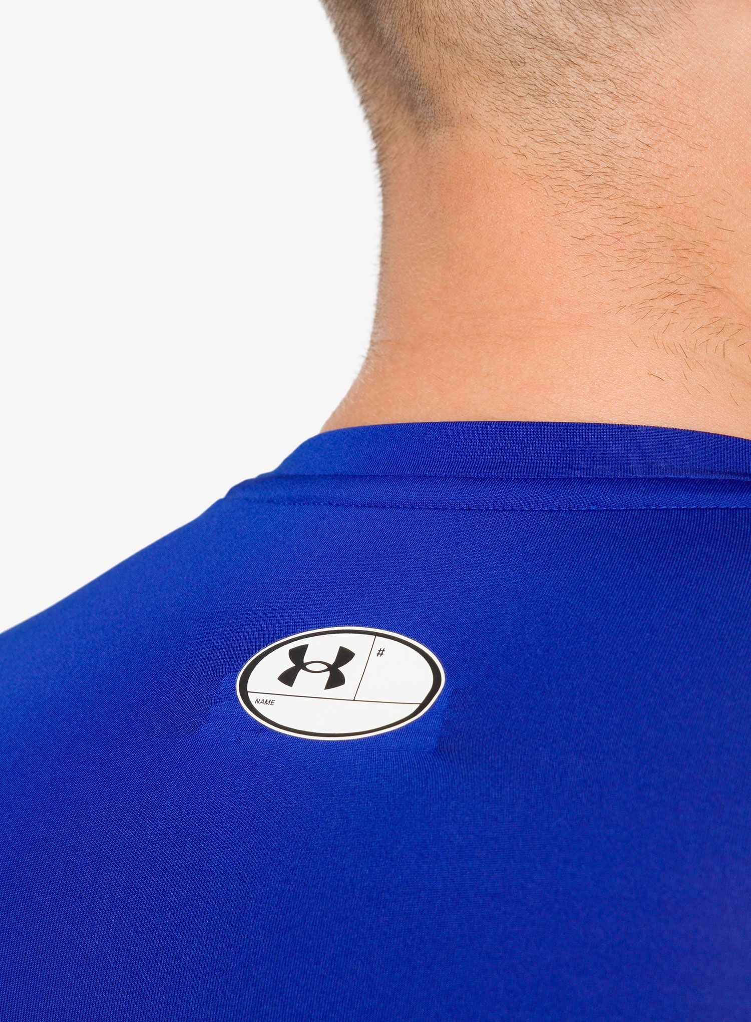 Termo flis jopa Under Armour HG Armour Comp LS - royal/white