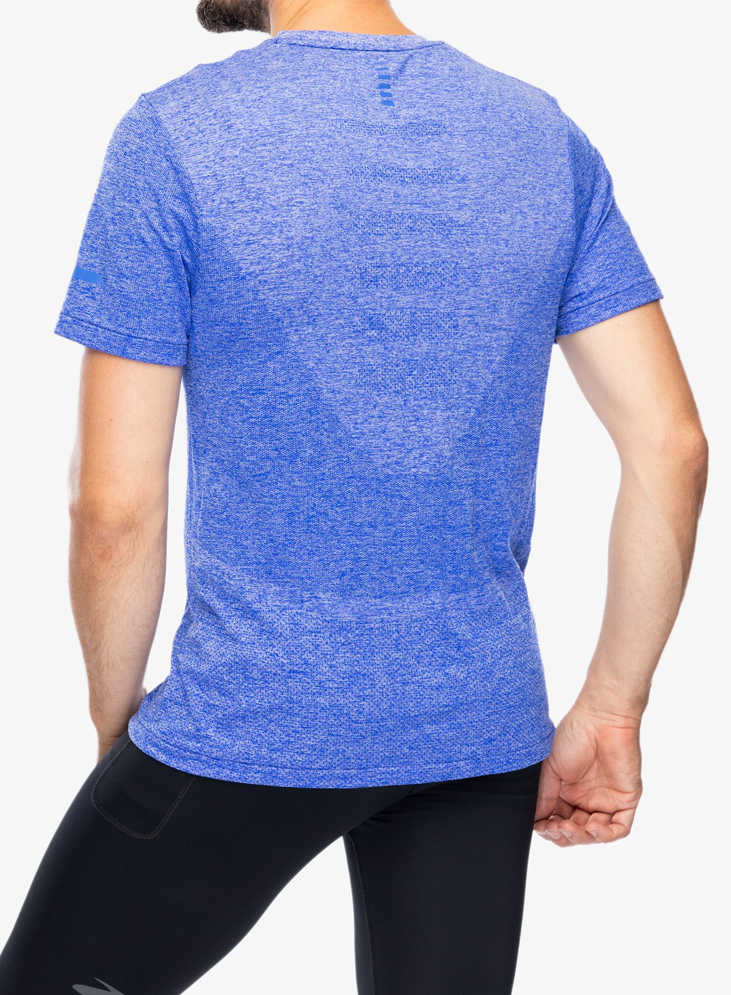Moška tekaška majica Under Armour Seamless Stride SS - team royal/reflective