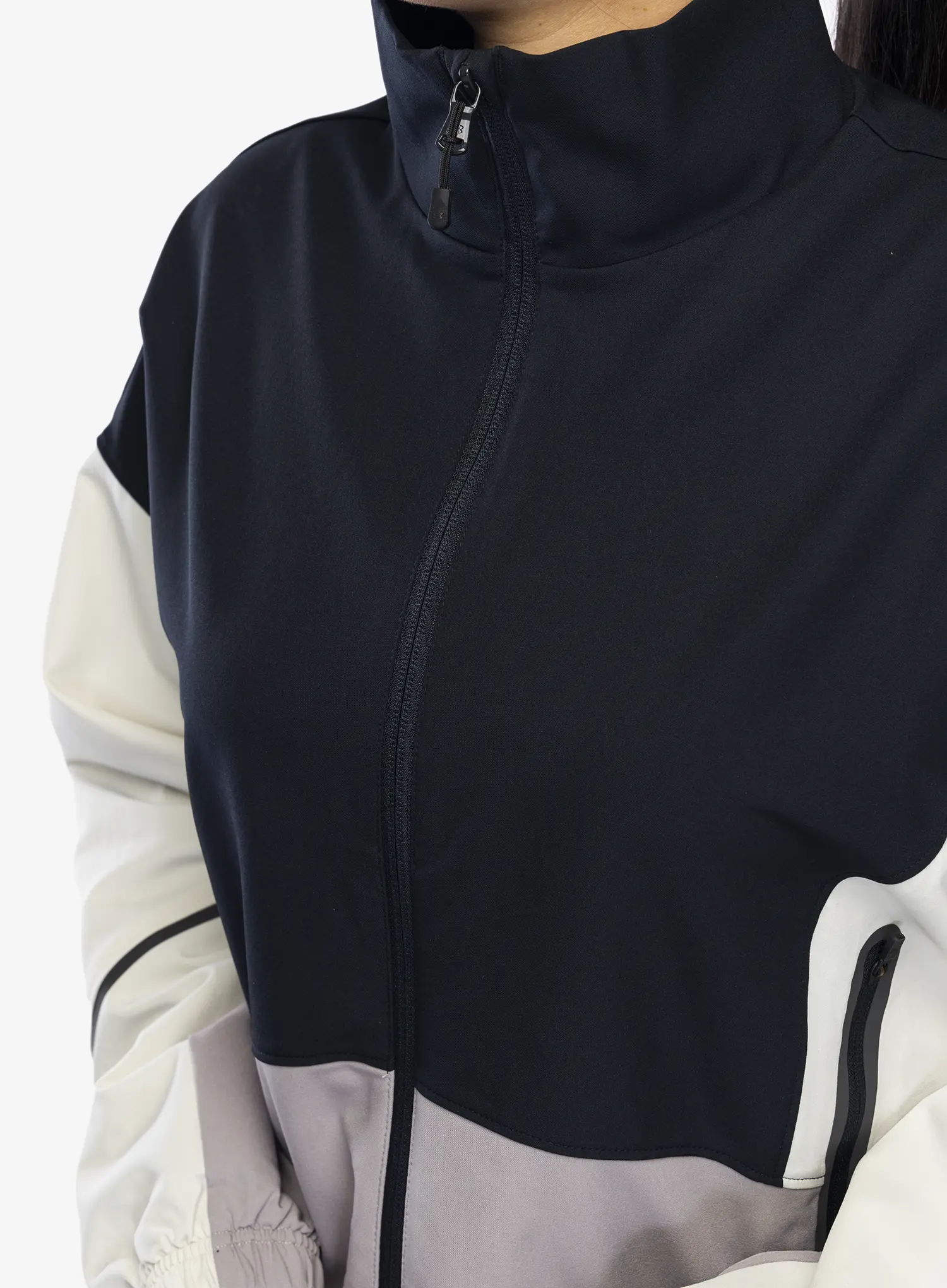 Ženska jakna Under Armour UA Unstoppable Jacket - black/summit white/tetra gray