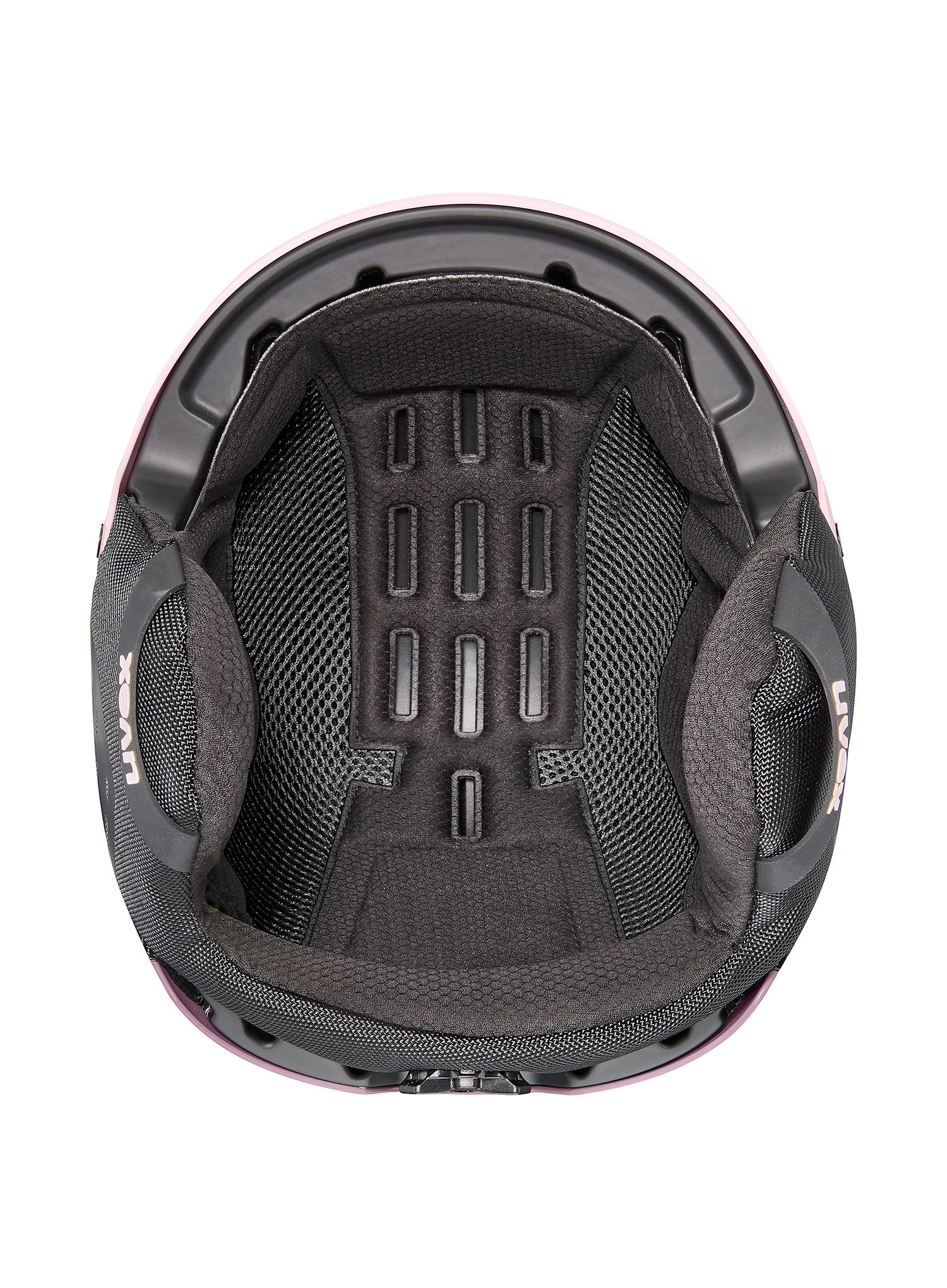 Smučarska čelada Uvex Stance - powder/plum matt