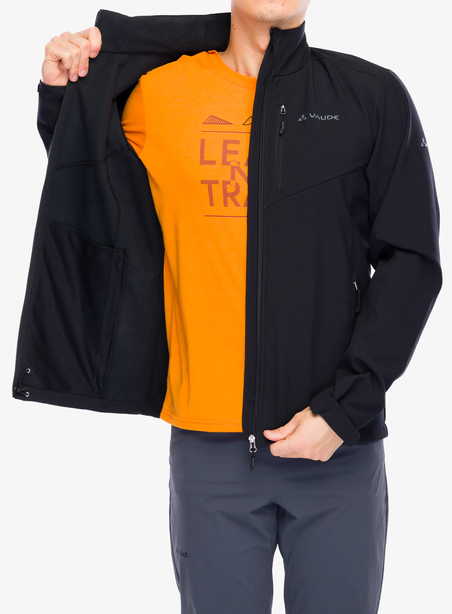 Softshell jakna Vaude Cyclone Jacket VI - black