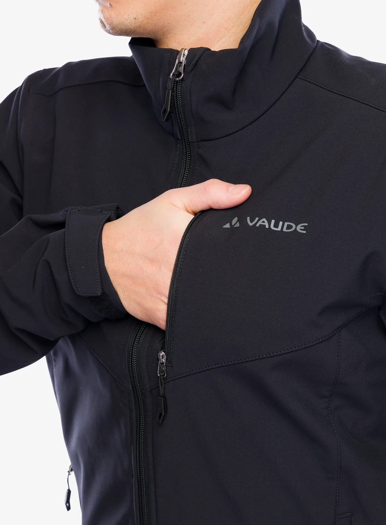 Softshell jakna Vaude Cyclone Jacket VI - black
