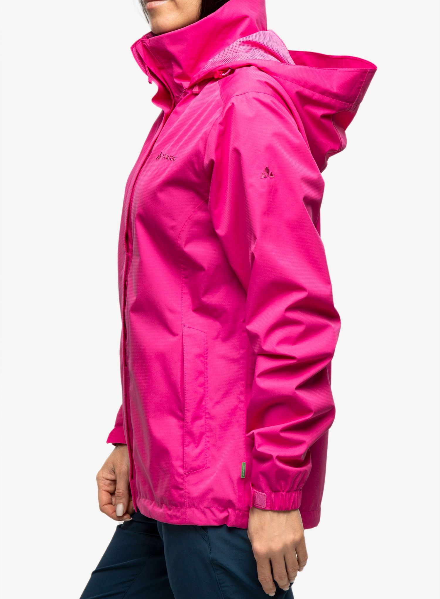 Ženska nepremočljiva jakna Vaude Escape Light Jacket - lychee