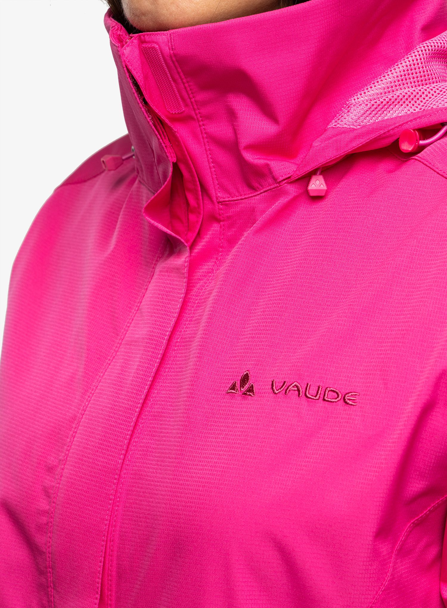 Ženska nepremočljiva jakna Vaude Escape Light Jacket - lychee