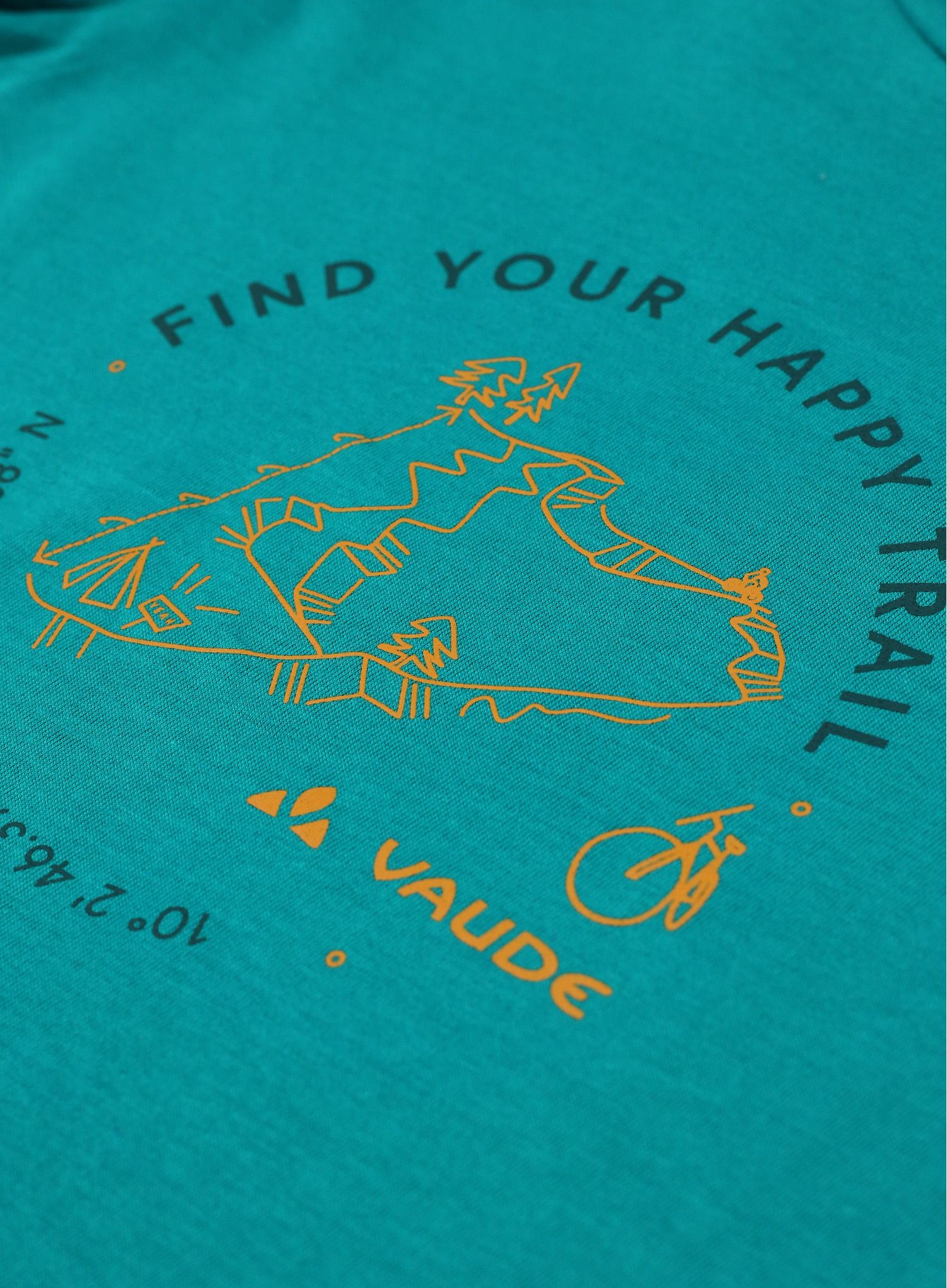 Otroška majica Vaude Kids Lezza T-Shirt - wave
