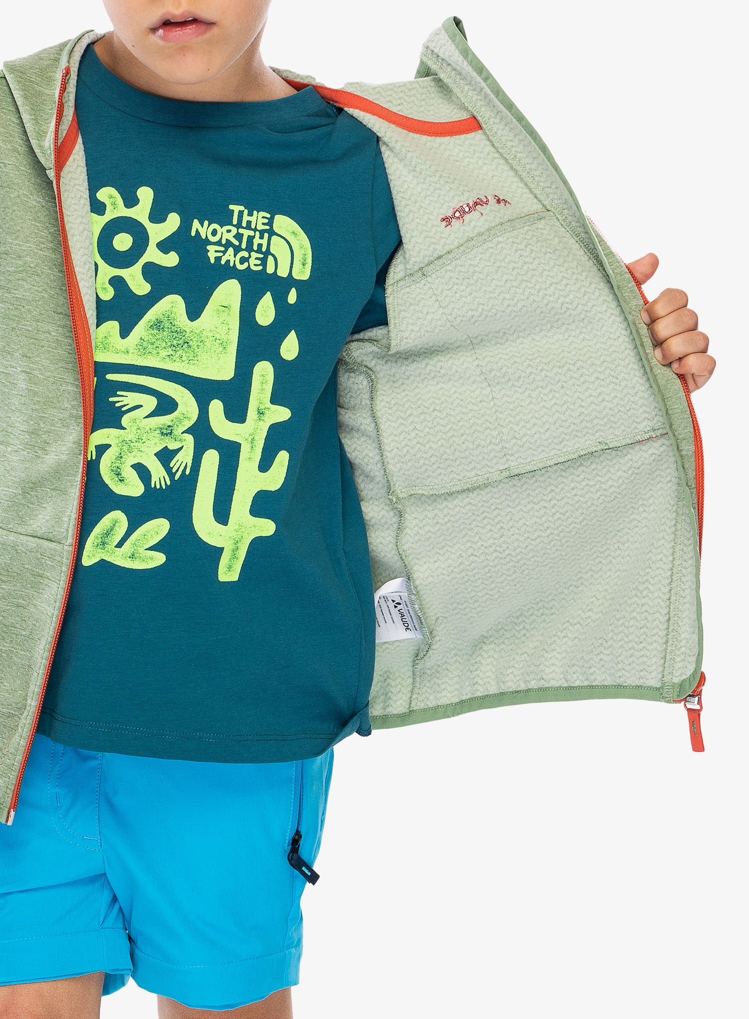 Otroška jopica Vaude Kikimora Jacket - willow green