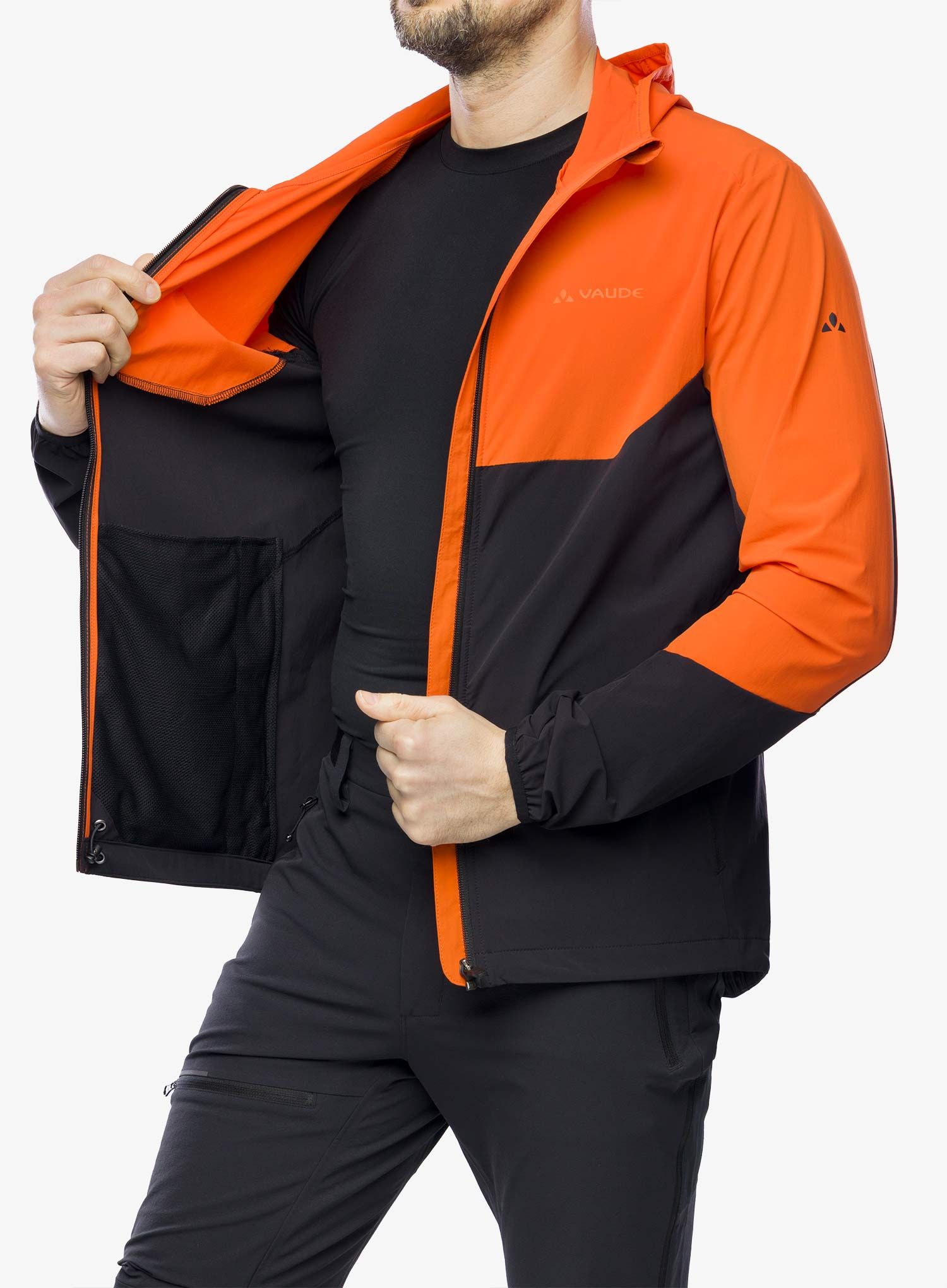 Softshell jakna Vaude Moab Jacket IV - black uni