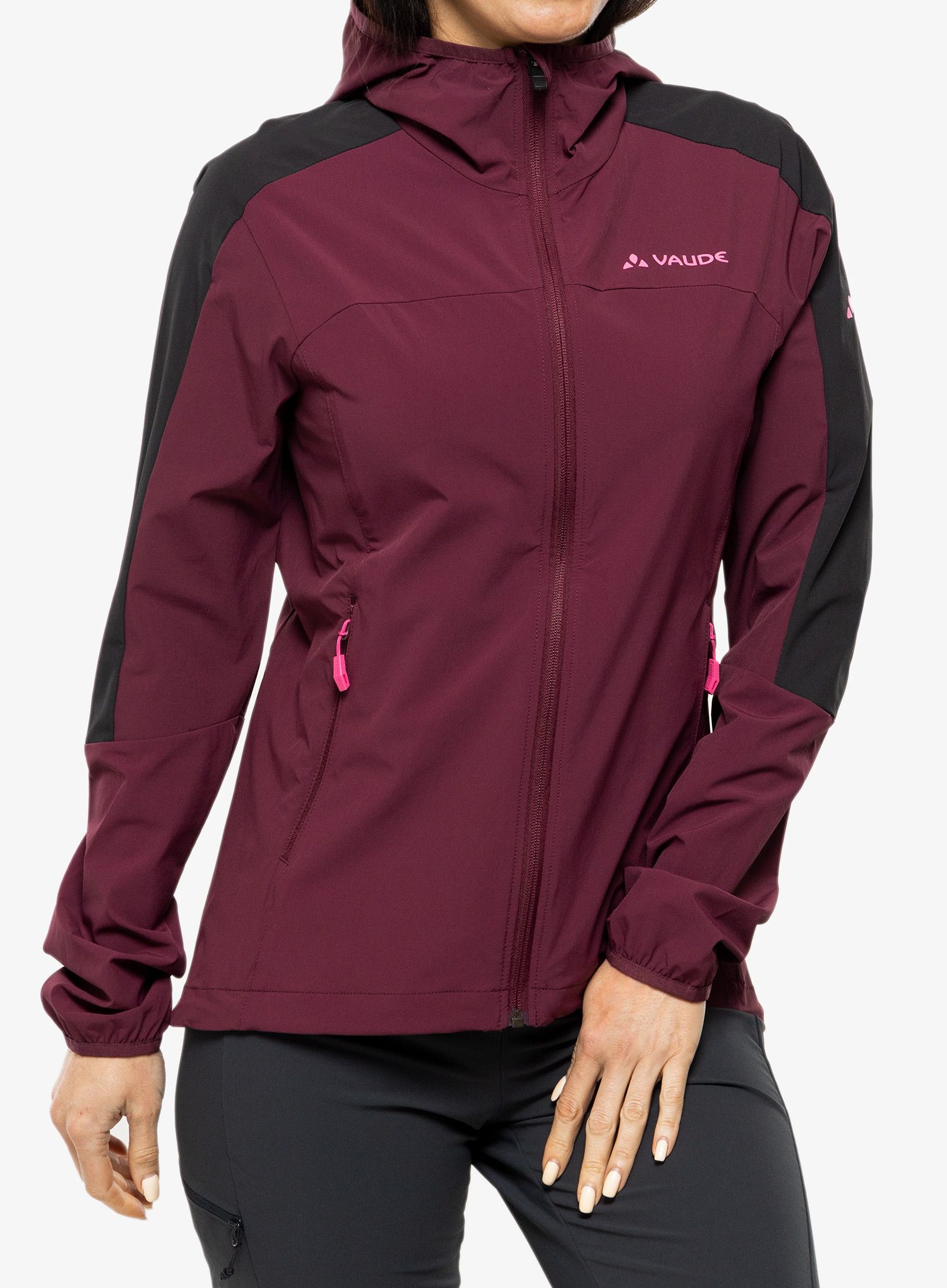 Ženska softshell jakna Vaude Moab Jacket IV - cassis