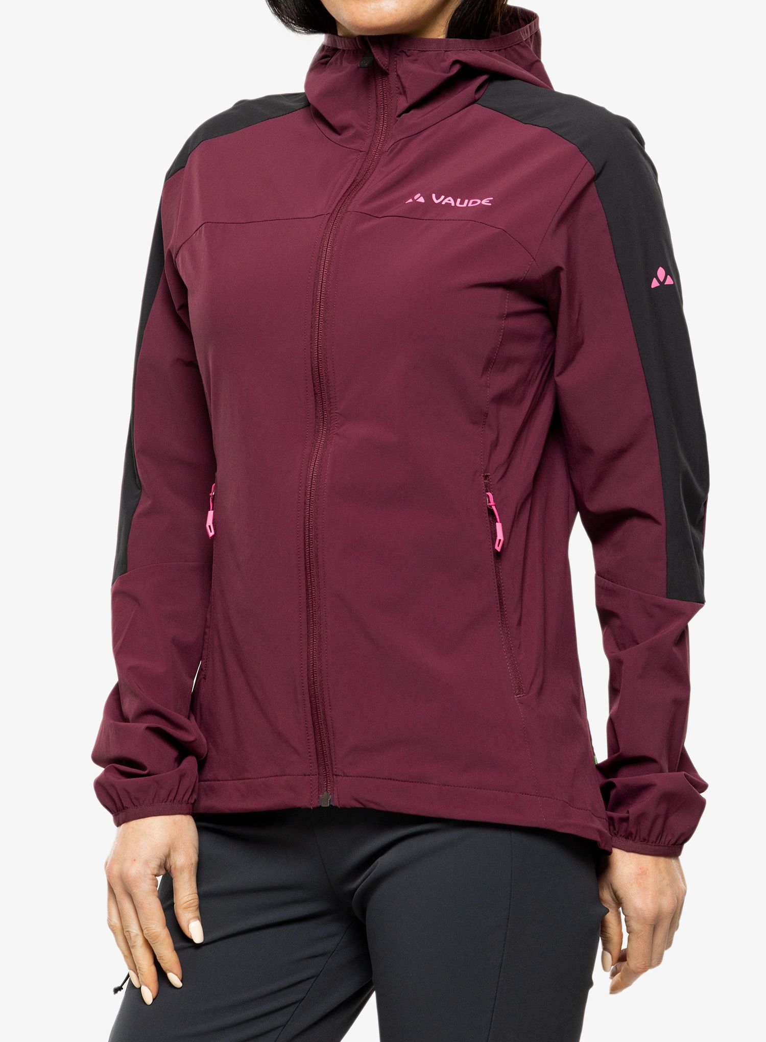 Ženska softshell jakna Vaude Moab Jacket IV - cassis