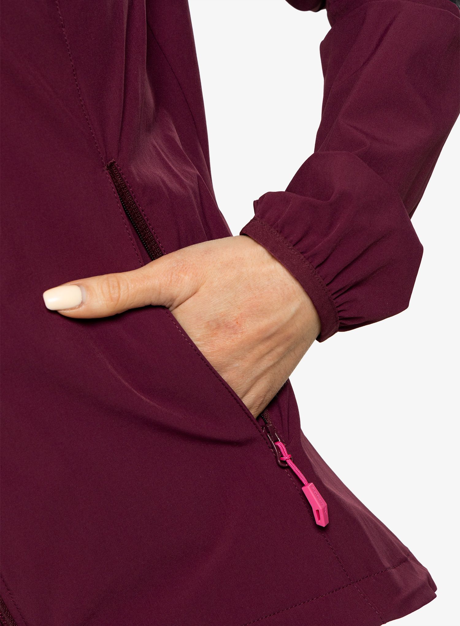 Ženska softshell jakna Vaude Moab Jacket IV - cassis