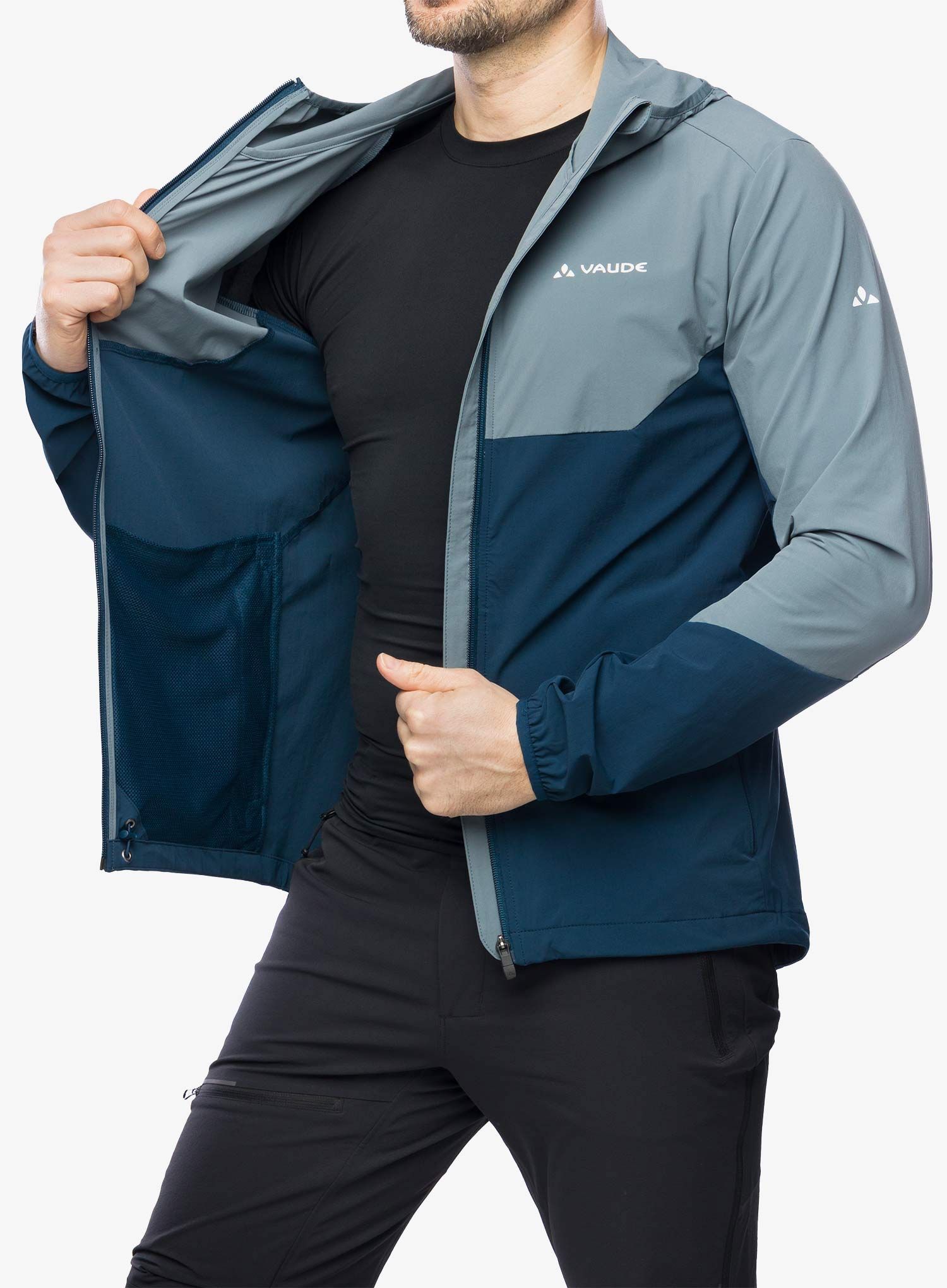 Softshell jakna Vaude Moab Jacket IV - heron