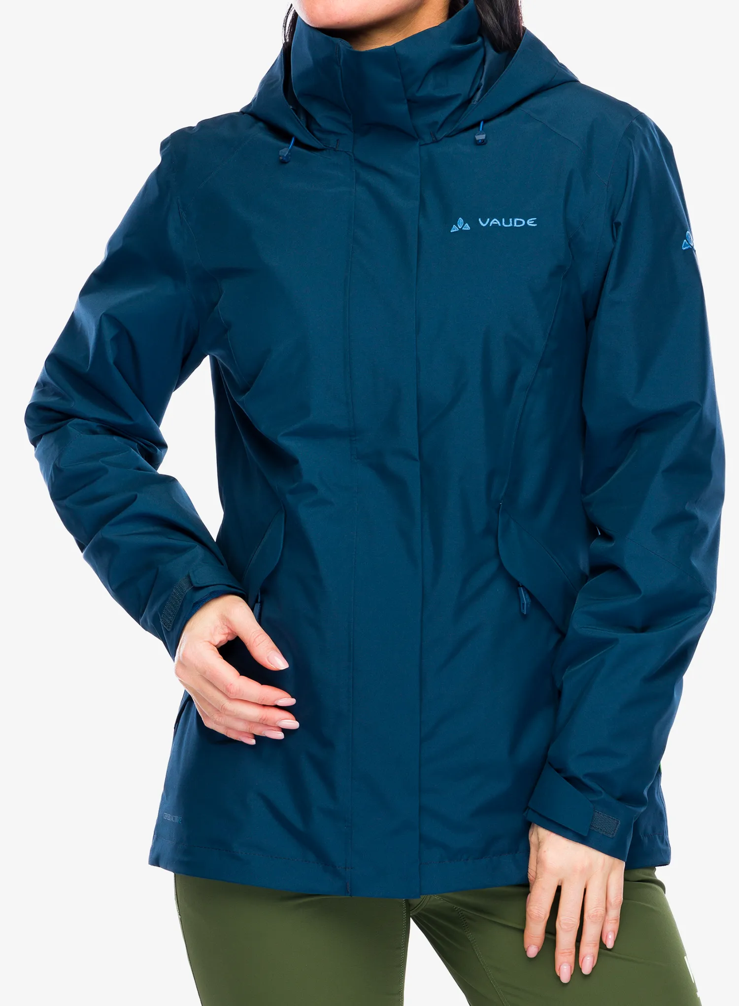 Ženska jakna Vaude Rosemoor 3in1 Jacket II - dark sea