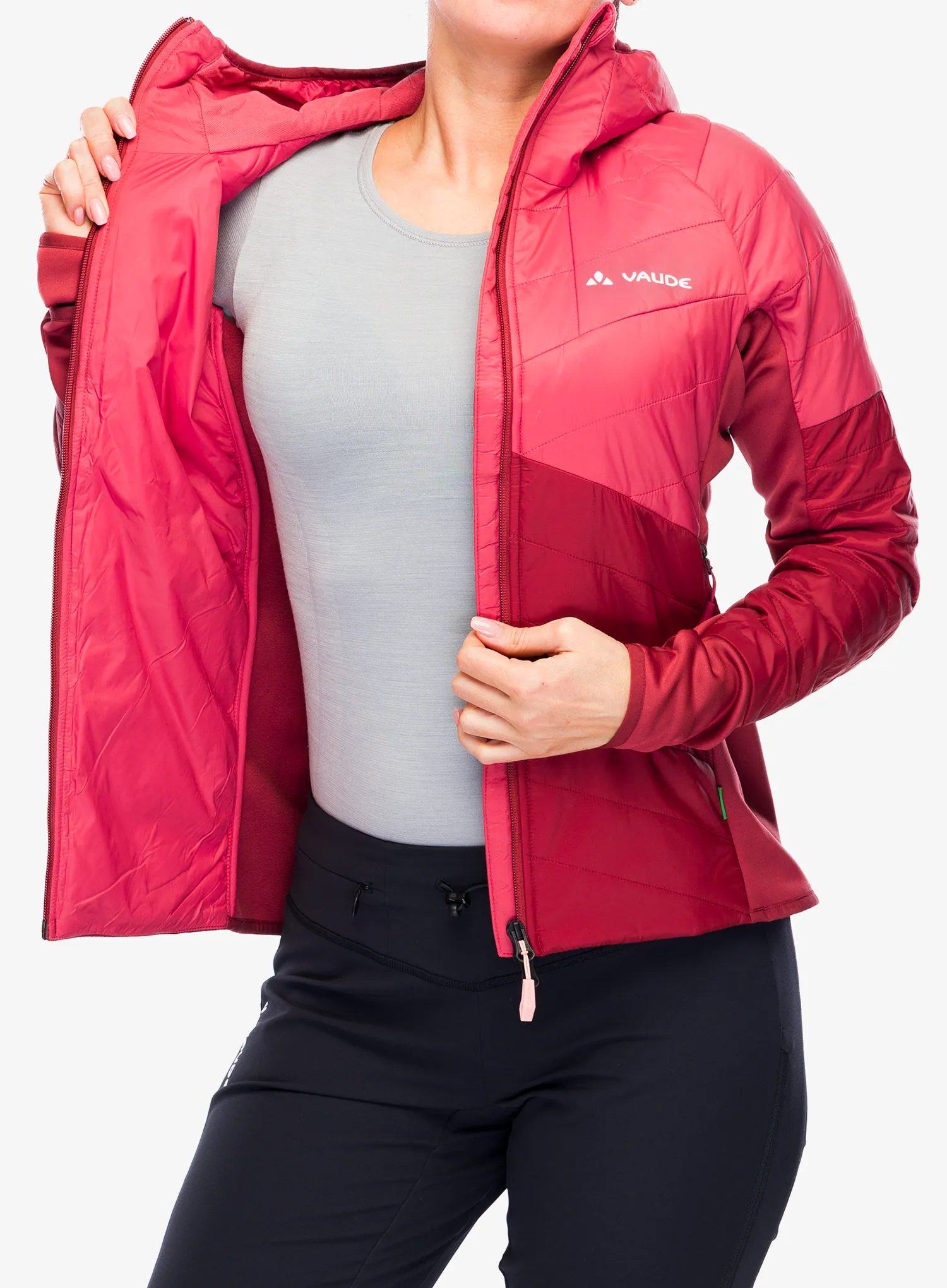 Ženska sintetična jakna Vaude Sesvenna Jacket IV - redeva