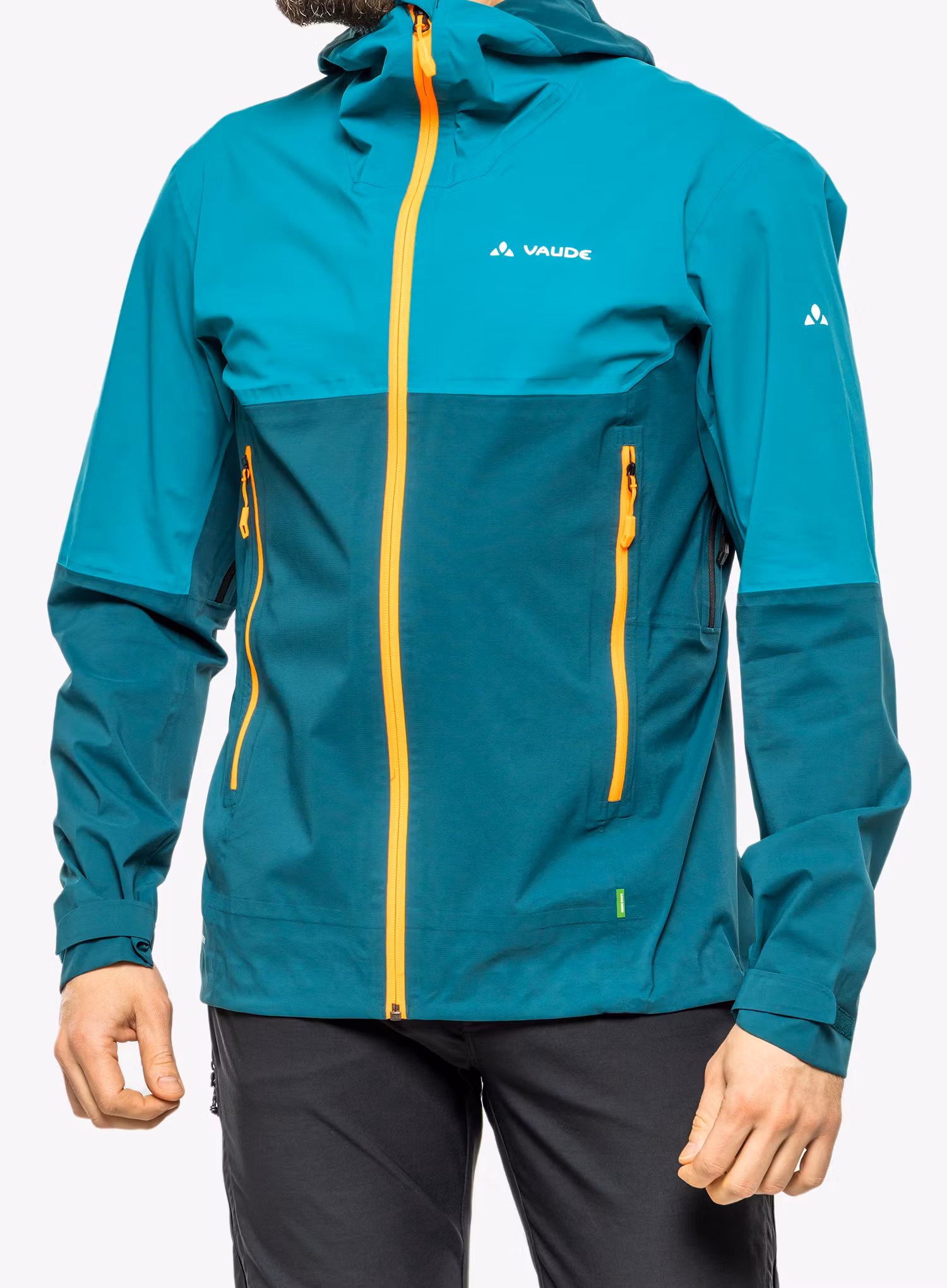 Nepremočljiva jakna Vaude Simony 2,5L Jacket IV - mallard green