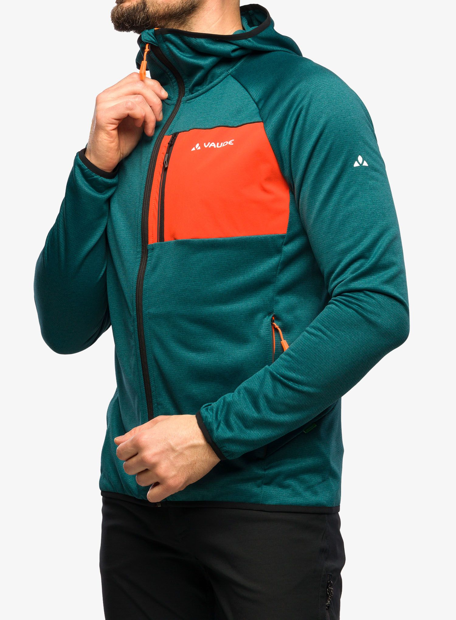 Flis Vaude Tekoa Fleece Jacket II - mallard green