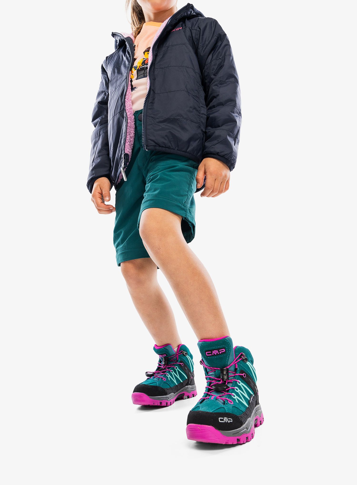 Otroška jakna Viking Play Reversible Pilejacket - lavender